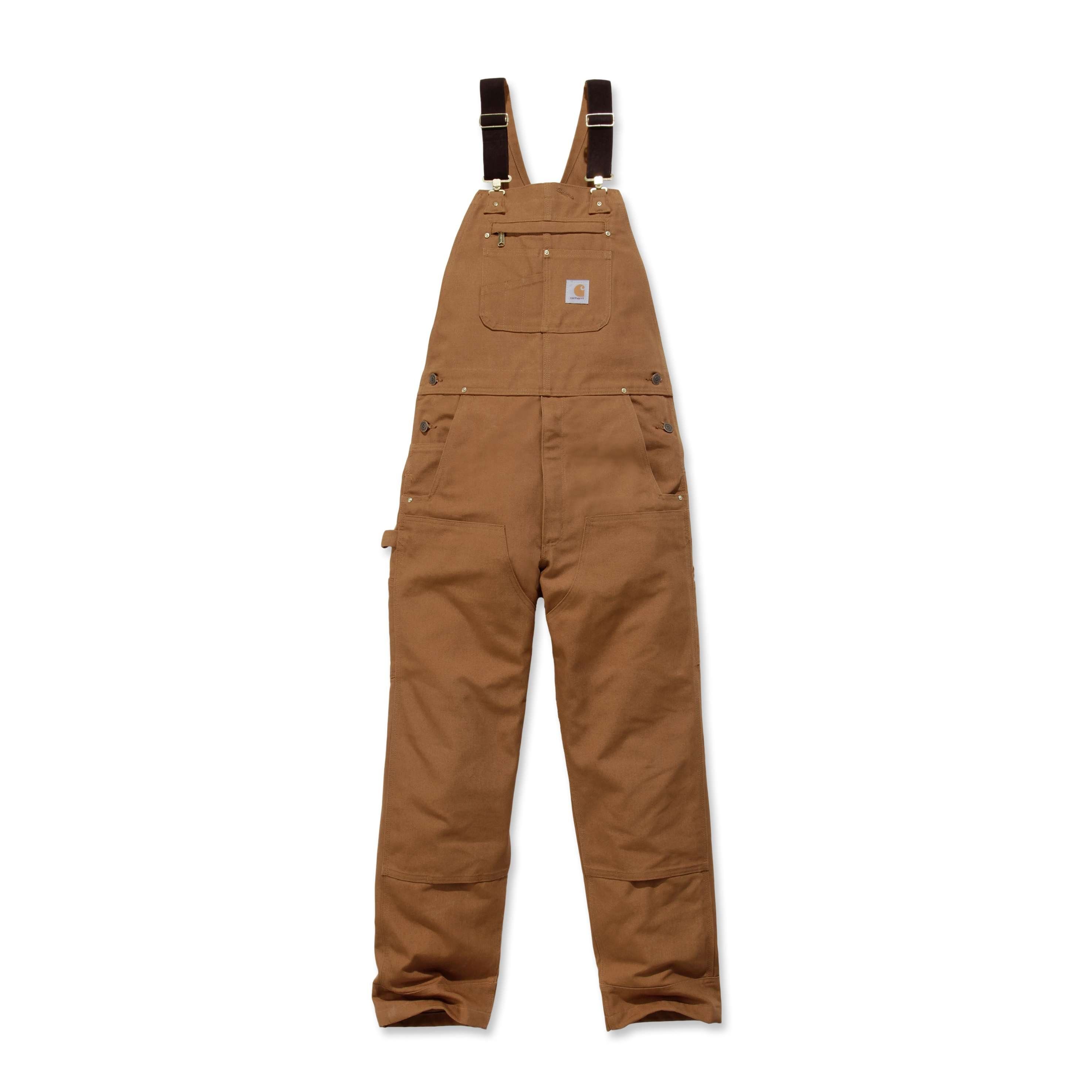 Carhartt Arbeitslatzhose BIB OVERALL (1-tlg) carhartt® braun | Baumwollhosen