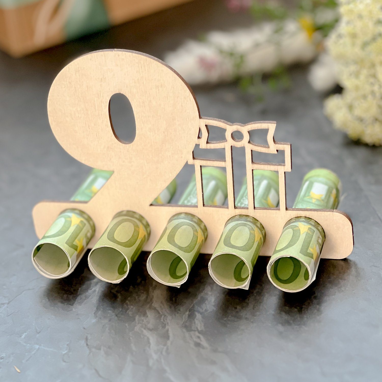 Spruchreif® Spardose Originelle Geldgeschenke Zahlen, Geschenk zum