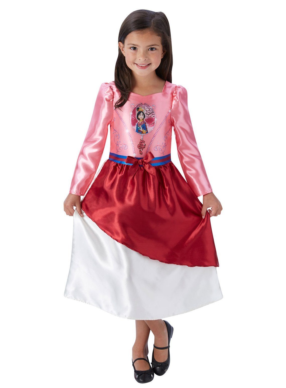 Rubie´s Kostüm Disney Prinzessin Mulan Kostüm für Kinder, Klassische Märchenprinzessin aus dem Disney Universum
