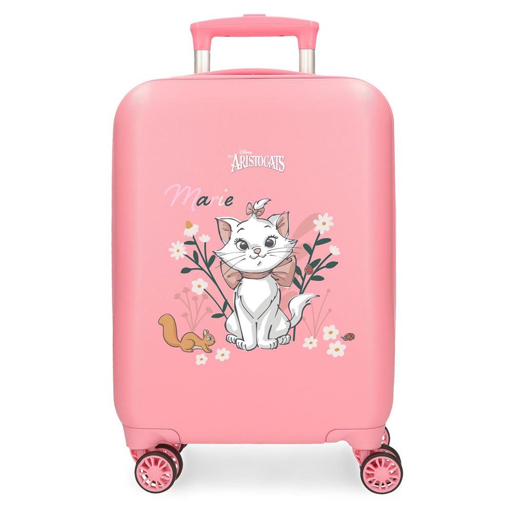 Aristocats Kinderkoffer Marie Trolley 50 cm – Hartschalenkoffer mit 360° Rollen und Schloss, Qualitätsware, Leicht, ABS-Hartschale, 4 Rollen 360°