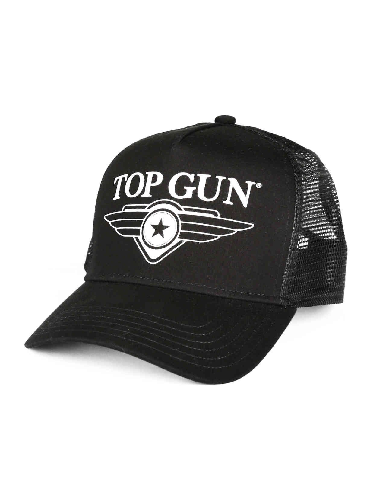 TOP GUN black Cap, Flex