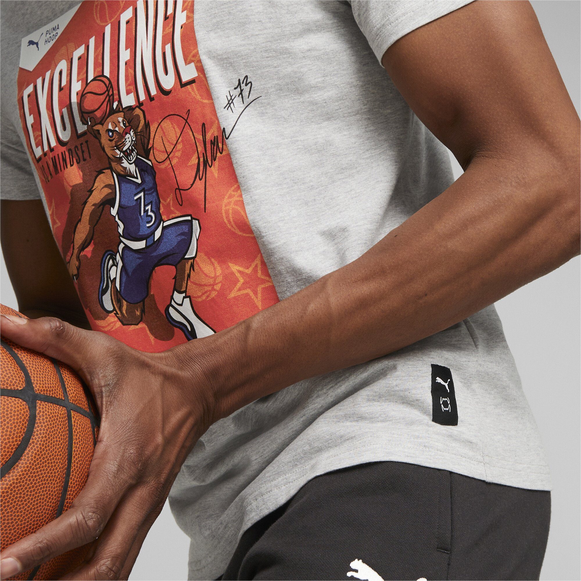 Basketball T-Shirt PUMA Herren Trainingsshirt DYLAN