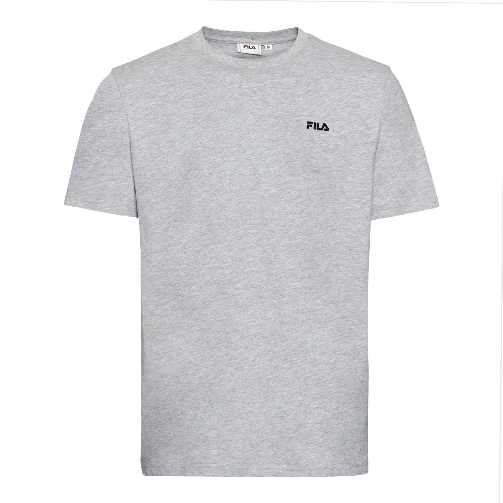 Fila T-Shirt Berloz Tee aus melange light Bio-Baumwolle 80000 grey