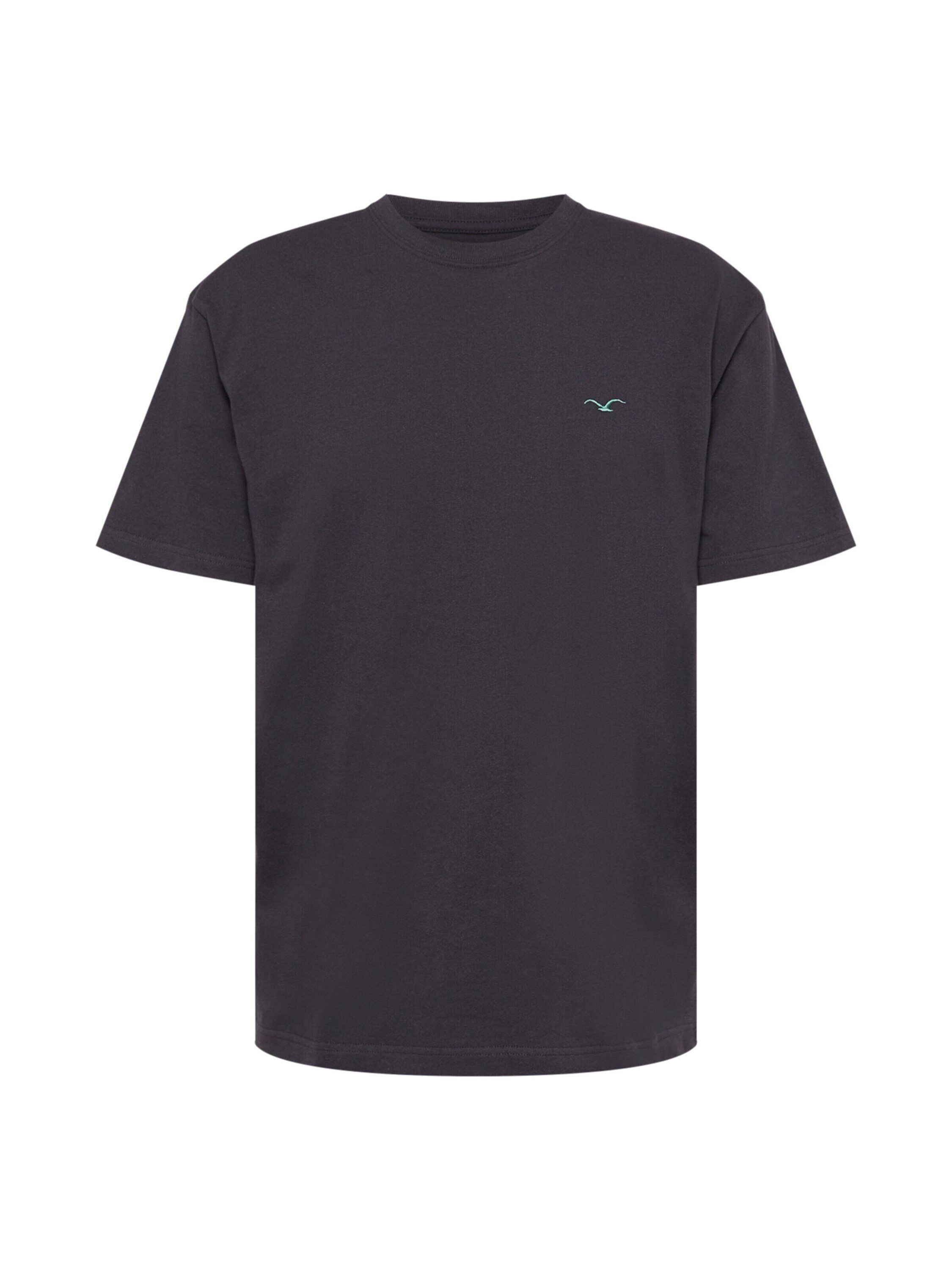blue Cleptomanicx Boxy T-Shirt 2 (1-tlg) Ligull graphite