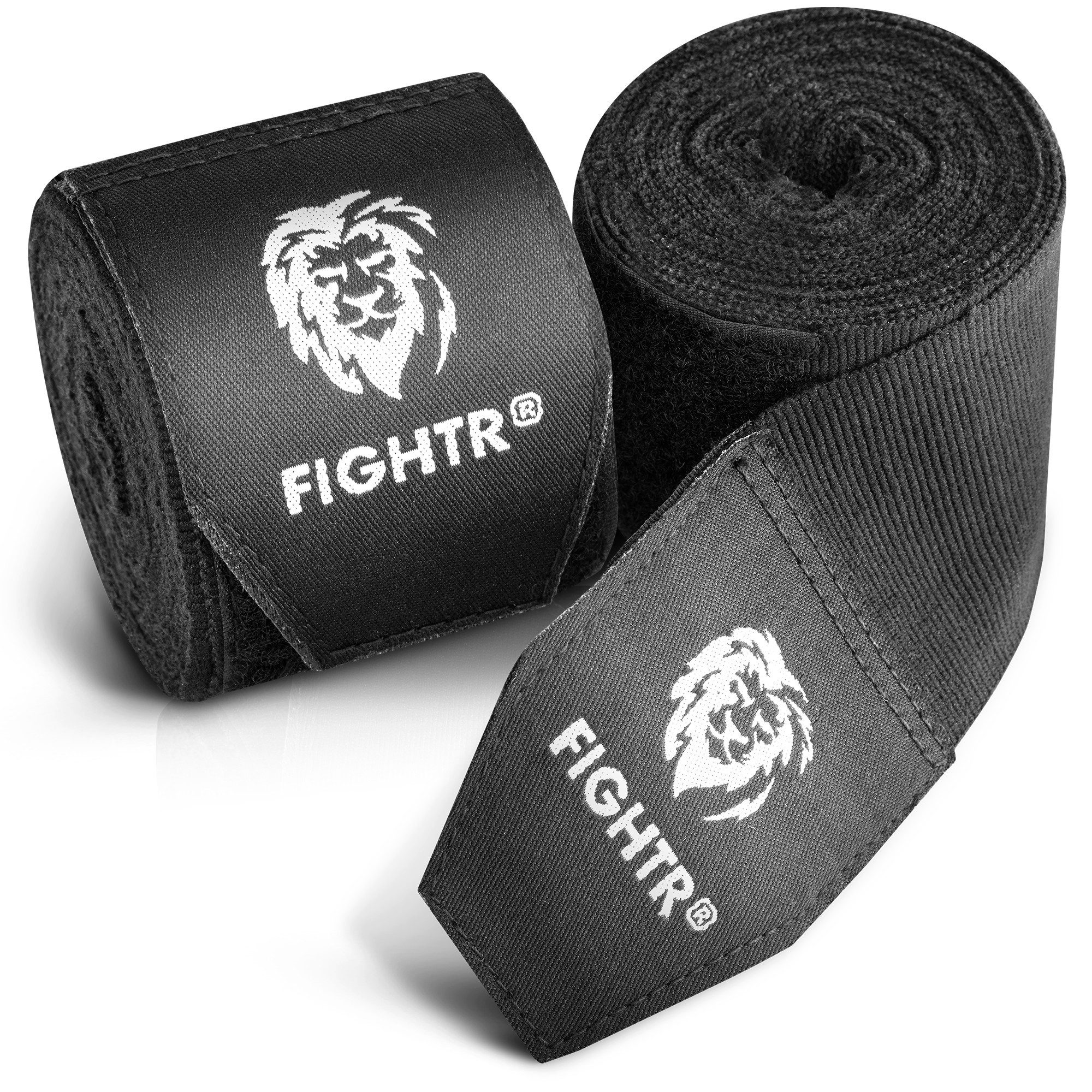 FIGHTR Boxbandagen für max. Stabilität und Sicherheit, 4m halb elastische Bandage