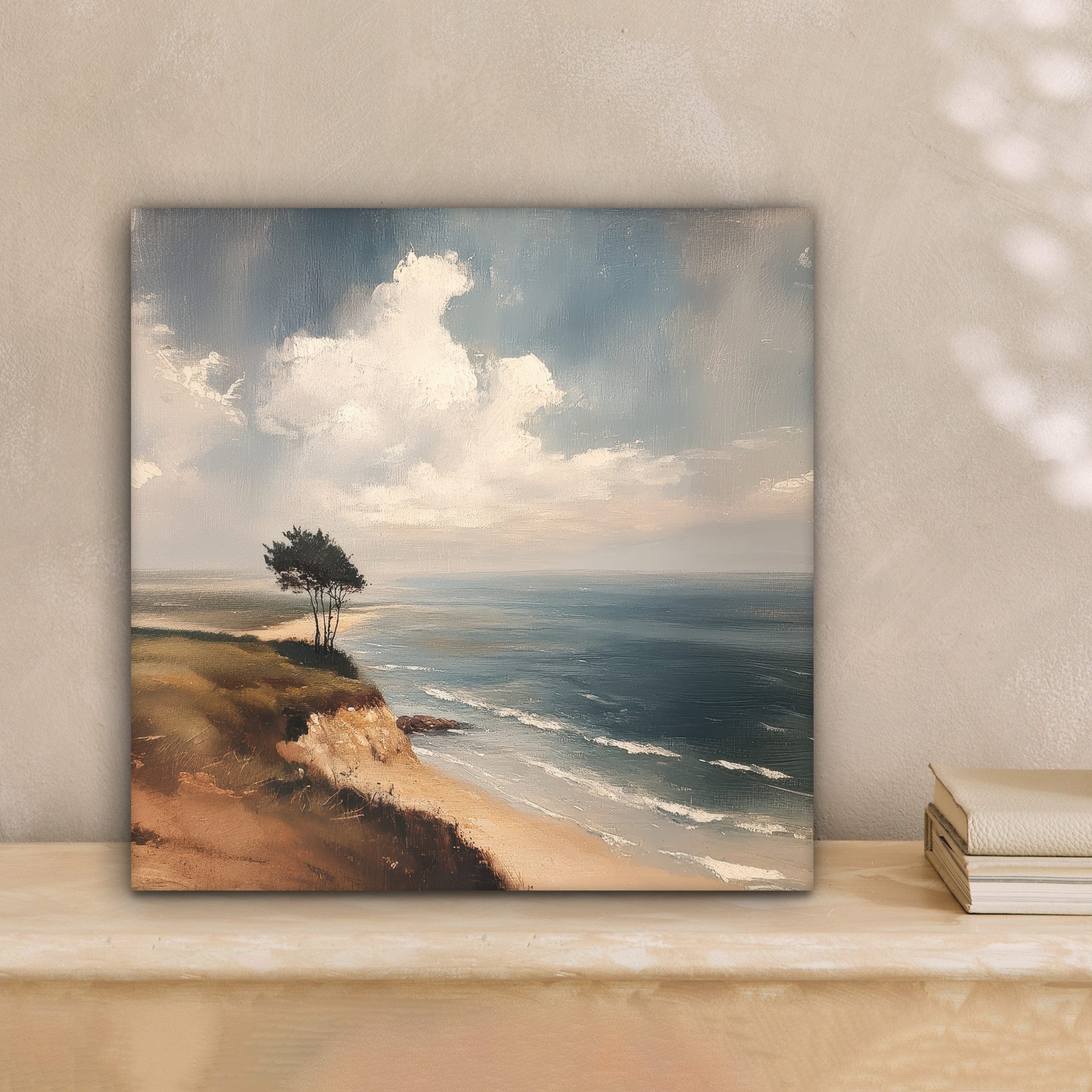 OneMillionCanvasses® Leinwandbild Klippe - Meer - günstig online kaufen