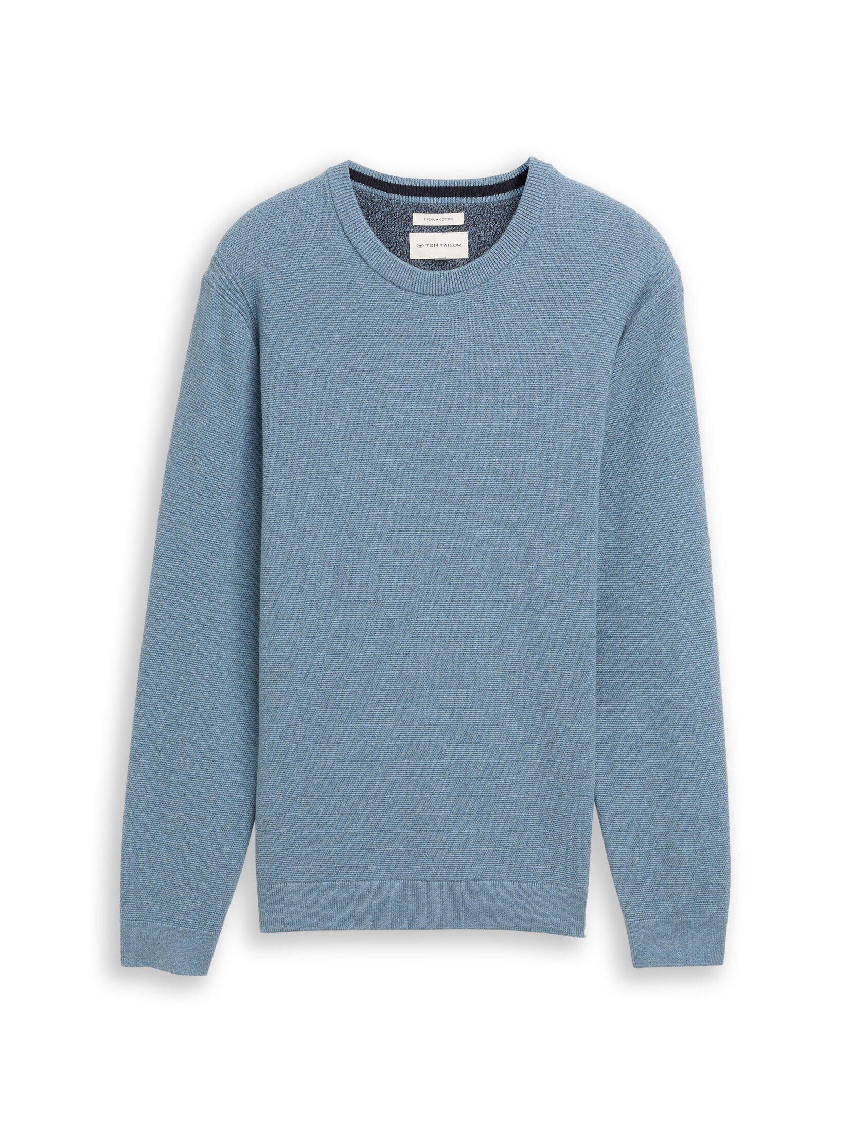 TOM TAILOR Strickpullover Strickpullover aus Bio-Baumwolle günstig online kaufen