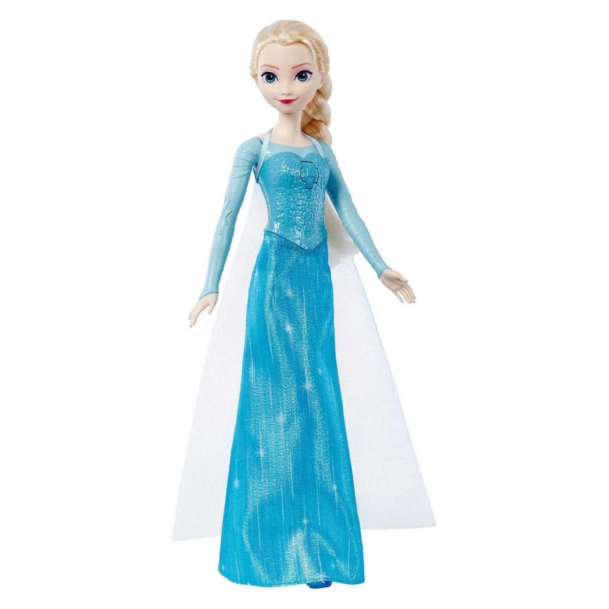 Mattel® Anziehpuppe Mattel JDL58 - Disney Frozen - Die Eiskönigin Singende Puppe Elsa Wo"