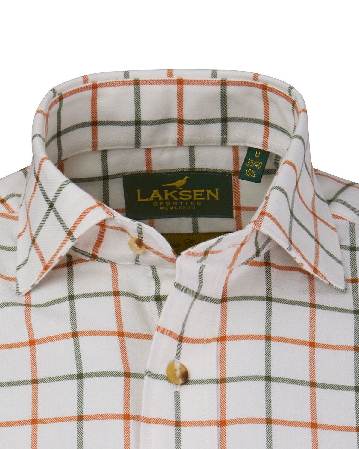 Laksen Langarmhemd Hemd Fabian