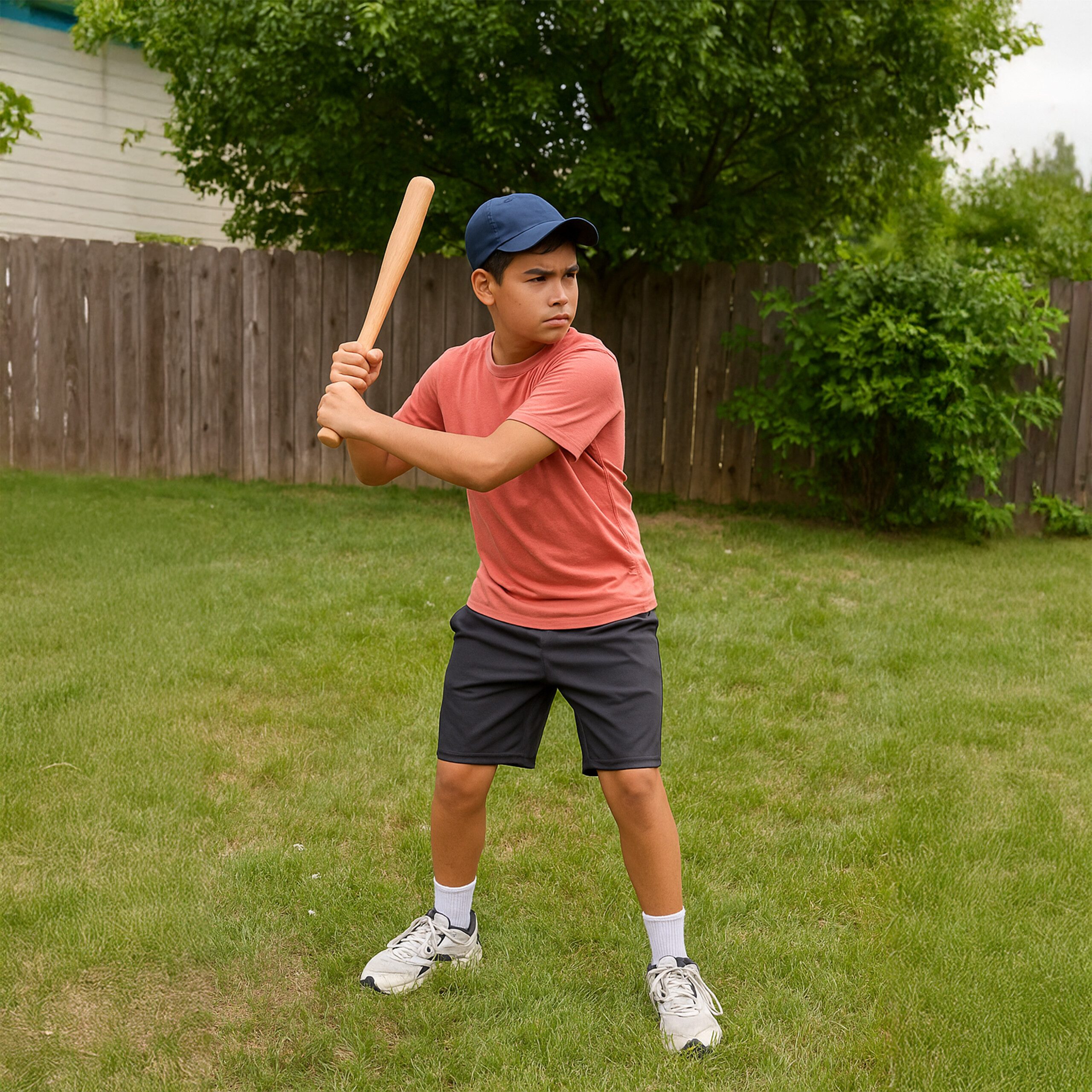 relaxdays Baseballschläger Kleiner Baseballschläger Holz mit Beutel, Holz, 5 ", (1 St)