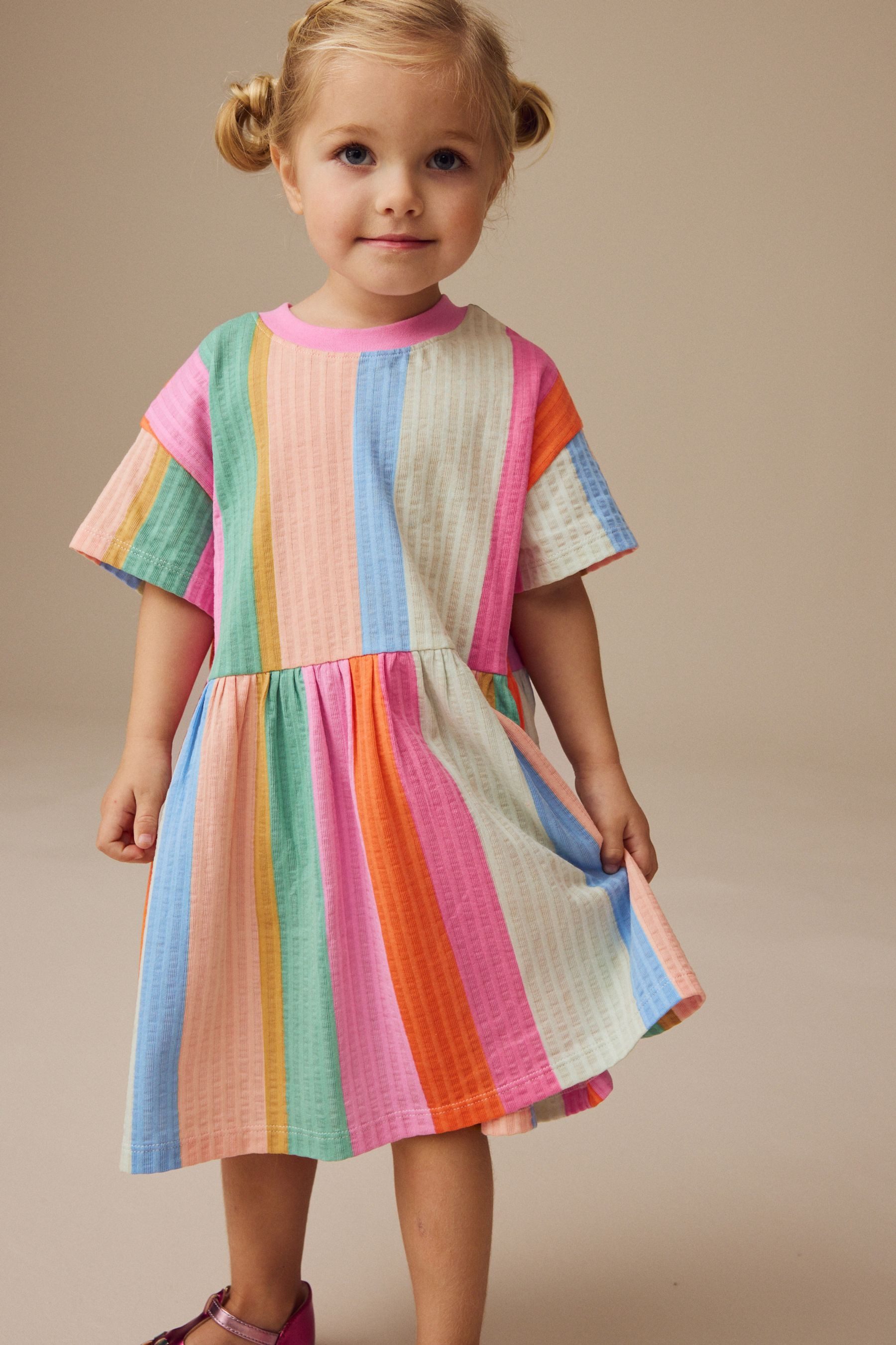 Next Stillkleid Kurzärmliges Kleid aus 100 % günstig online kaufen