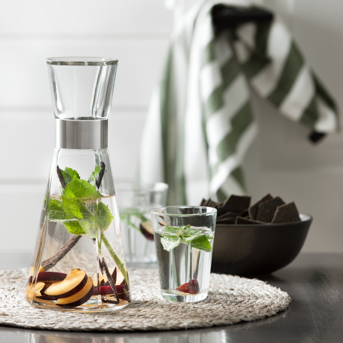 Rosendahl Karaffe Grand Cru; 0,9L Wasserkaraffe aus Glas