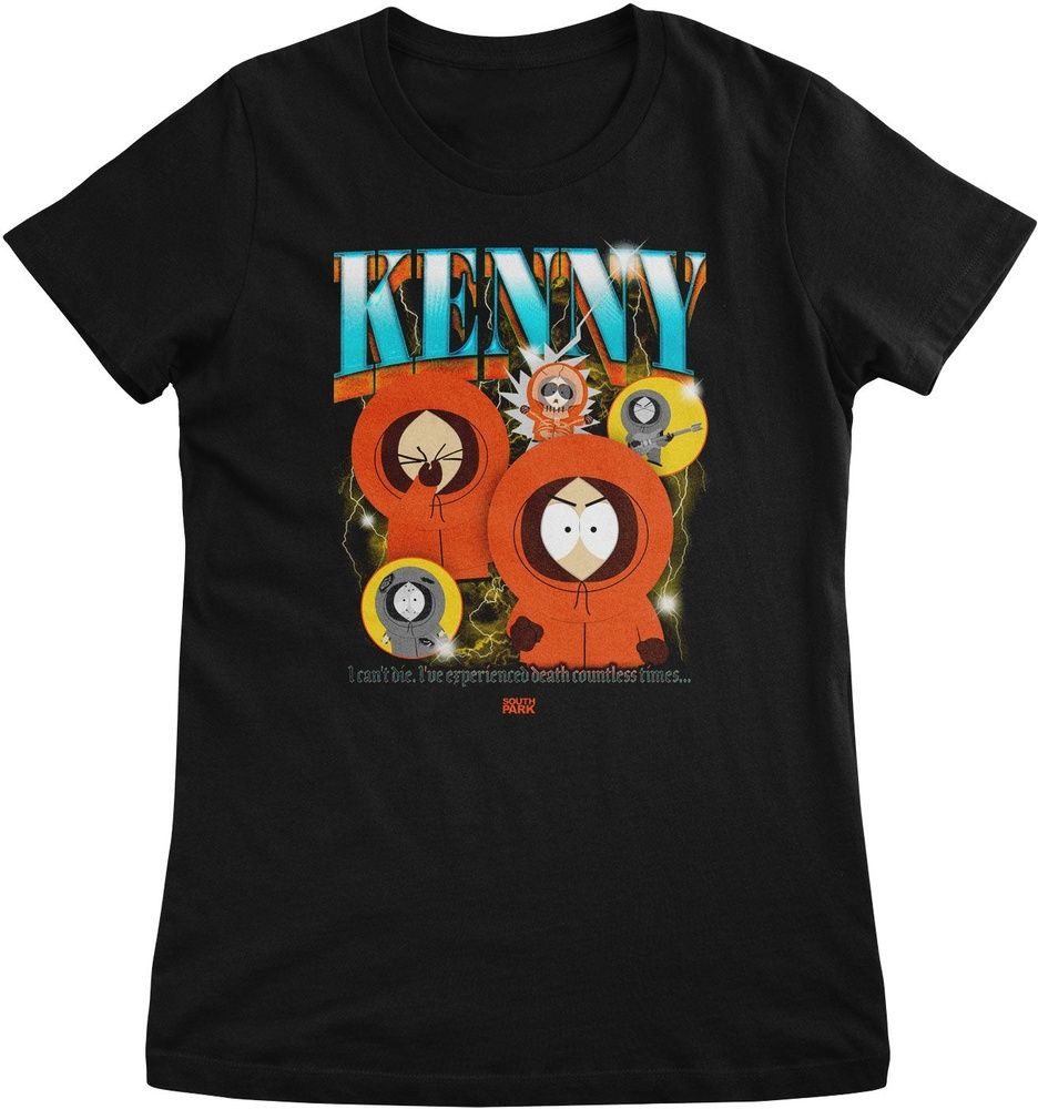 South Park T-Shirt South Park Kenny Bootleg Rap Girly Tee