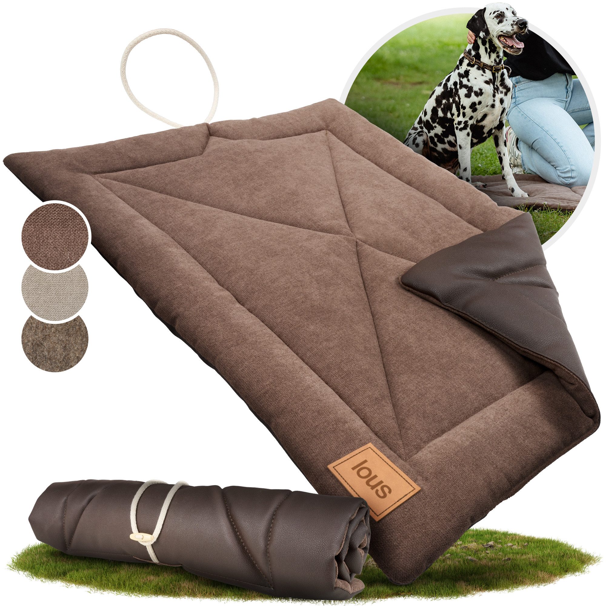 lous Tierdecke - Hundedecke - Picknickdecke, Wasserabweisend, Polyester, In günstig online kaufen