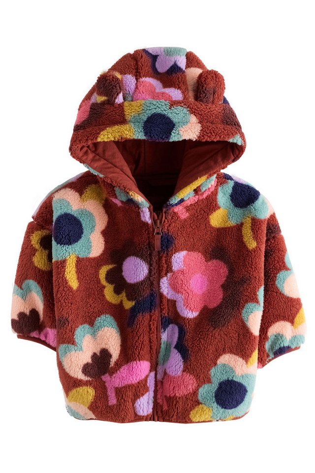 Next Fleecejacke Fleece mit durchgehendem Reißverschluss (1-St)