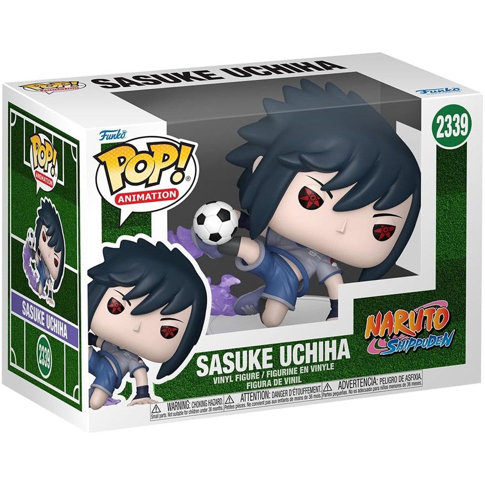 Naruto Actionfigur Funko POP! Naruto Football Sasuke, 10 cm