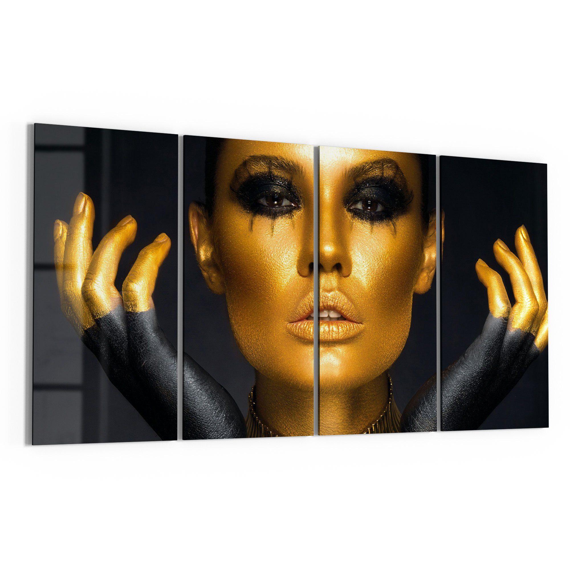 Goldbilder Goldene online kaufen OTTO Glas » Glasbilder |