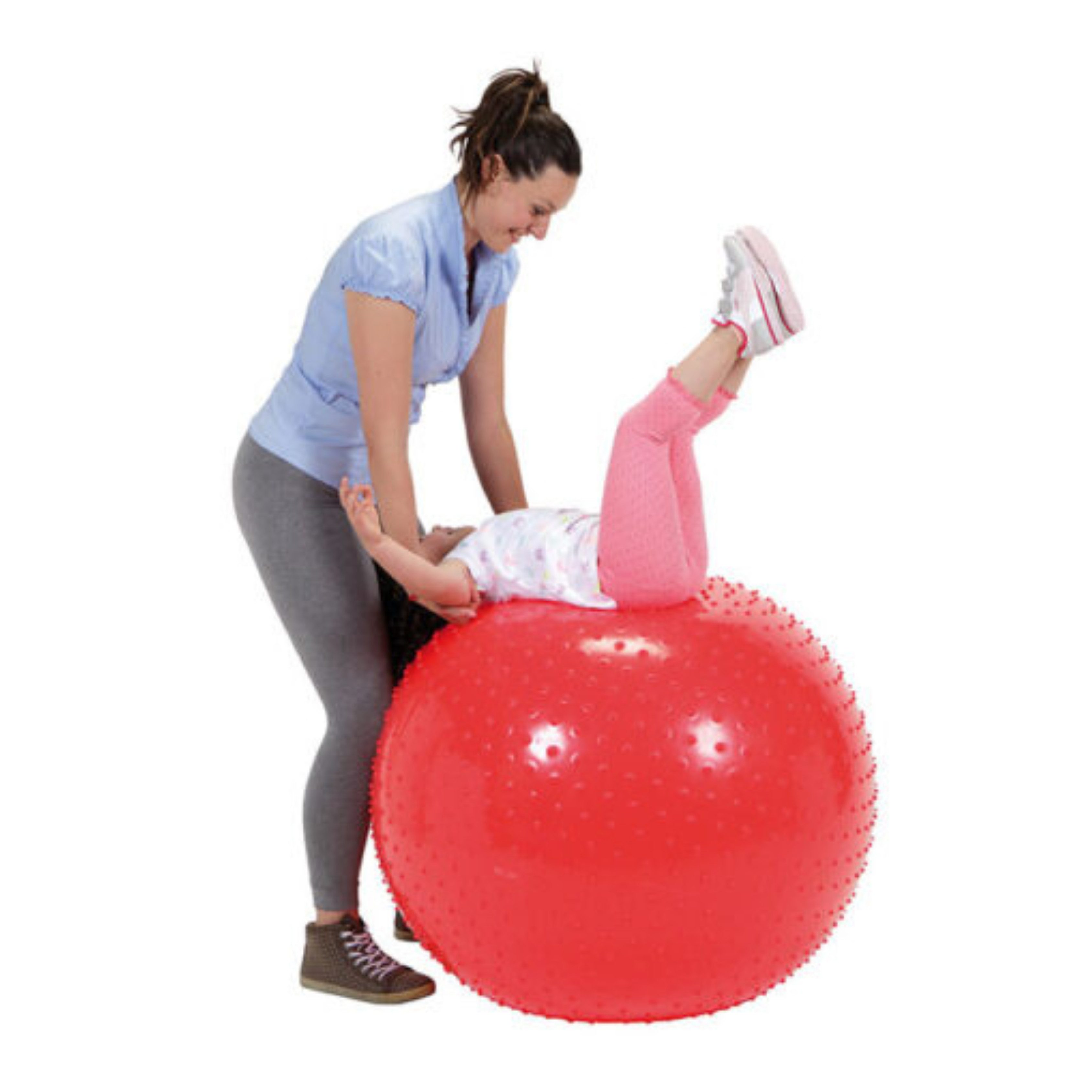Gymnic Gymnastikball Therasensory Ball - Durchmesser 65/100 cm in verschiedenen Farben