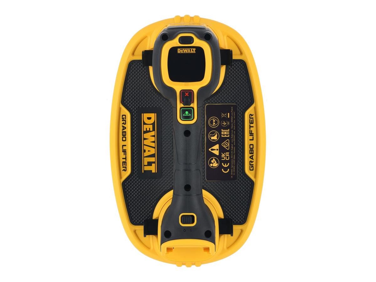 DeWalt Akku-Vakuum-Heber 18 V, Basisv), max. 120 kg Traglast, -], bis zu 120 kg Hebekraft, ohne Akku und Ladegerät