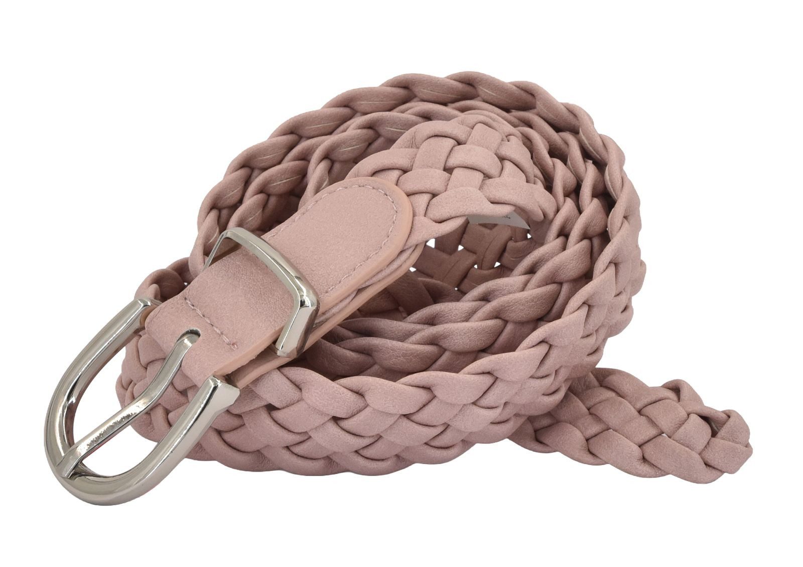 styleBREAKER Flechtgürtel Flechtgürtel schmal (1-St)