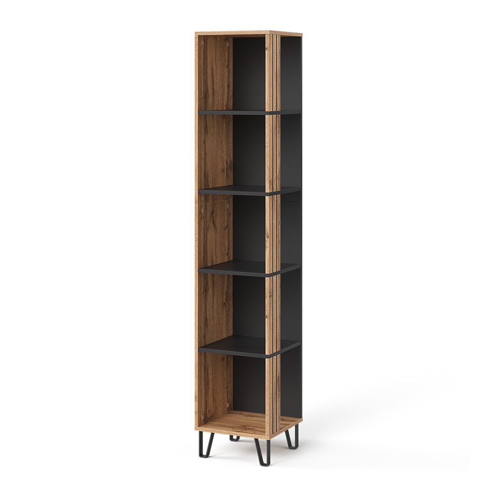 Vicco Bücherregal Amber, Eiche Wotan, 36 günstig online kaufen