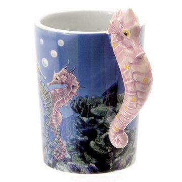Puckator Tasse Seepferdchen Tasse Lisa Parker Design, 100% Keramik