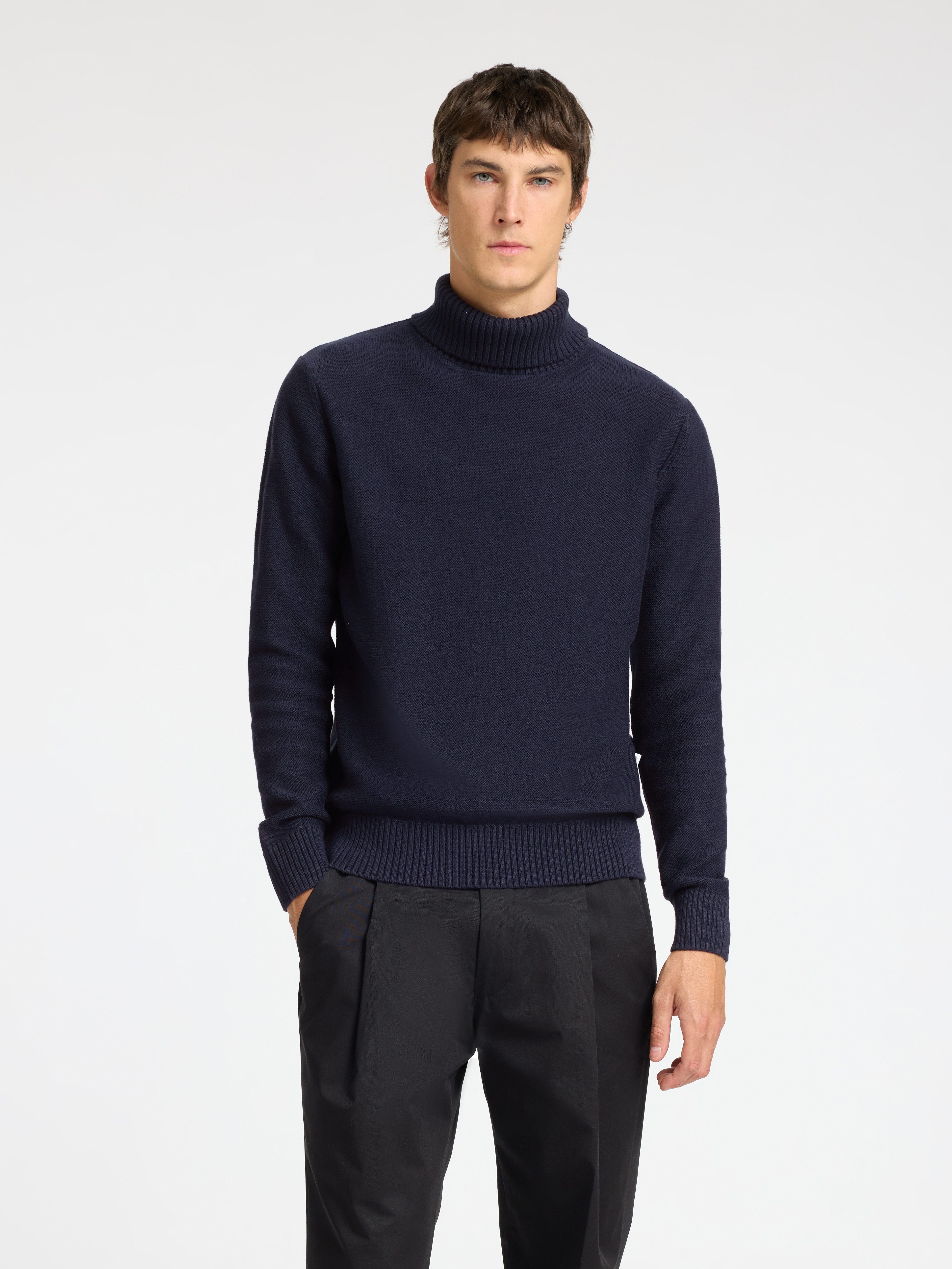 Rollkragenpullover SLHAXEL LS KNIT ROLL NECK NOOS