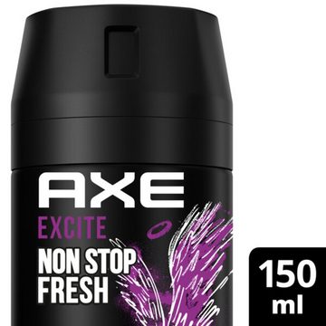 axe Deo-Set AXE Bodyspray Excite 6x 150ml Deospray Deodorant