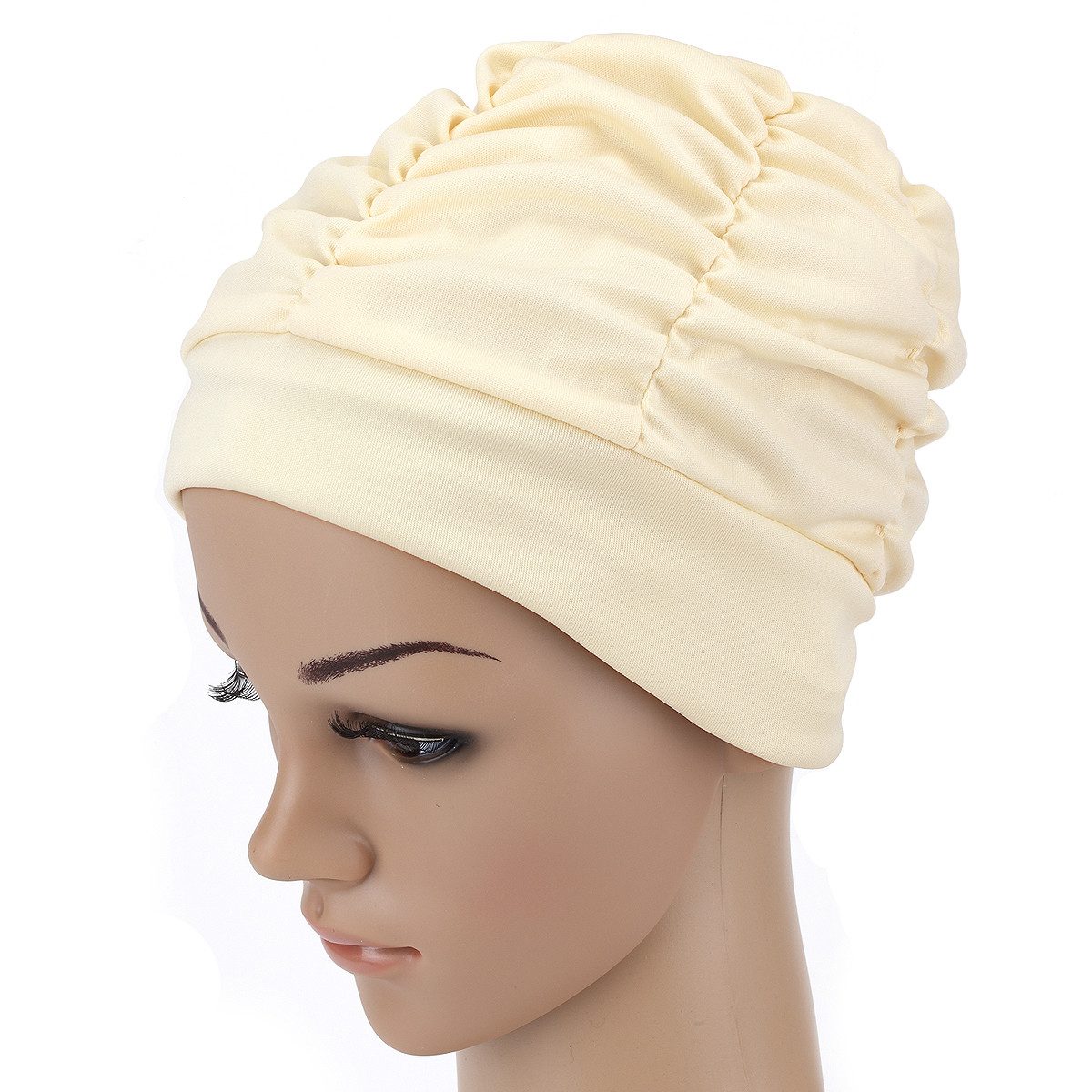 Fashy Badekappe Fashy - Badehaube Beige (3403-31) Damen Badekappe Bademütze Bademode