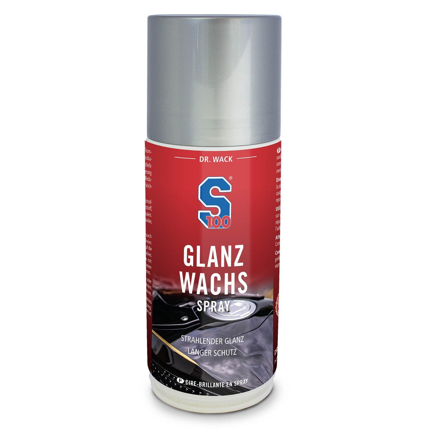 DR WACK Dr. Wack S100 Glanz-Wachs Spray 250 ml Auto-Reinigungsmittel