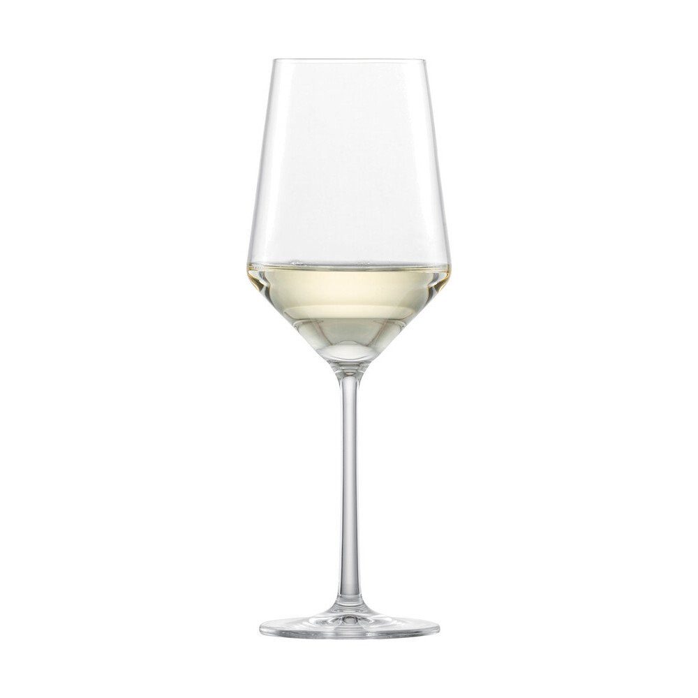 Zwiesel Glas Weißweinglas Sauvignon-Weißweinglas 2er-Set Pure, 1-tlg., Glas, 400ml, Tritan-Kristallglas, spülmaschinenfest, Antihaft – Bild 2 von 3