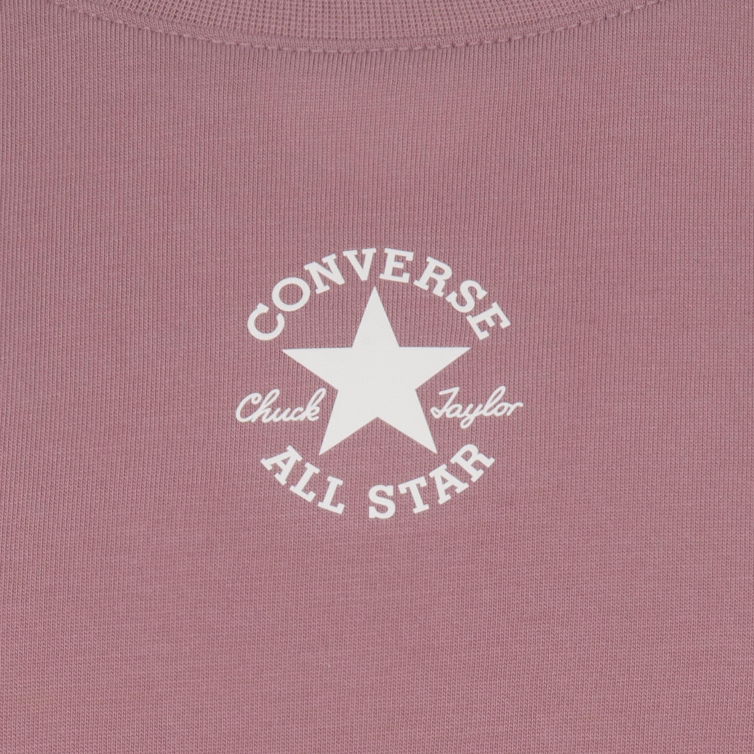Kinder FLAMINGO T-Shirt für BOXY Converse T-SHIRT CHUCK - NIGHT PATCH