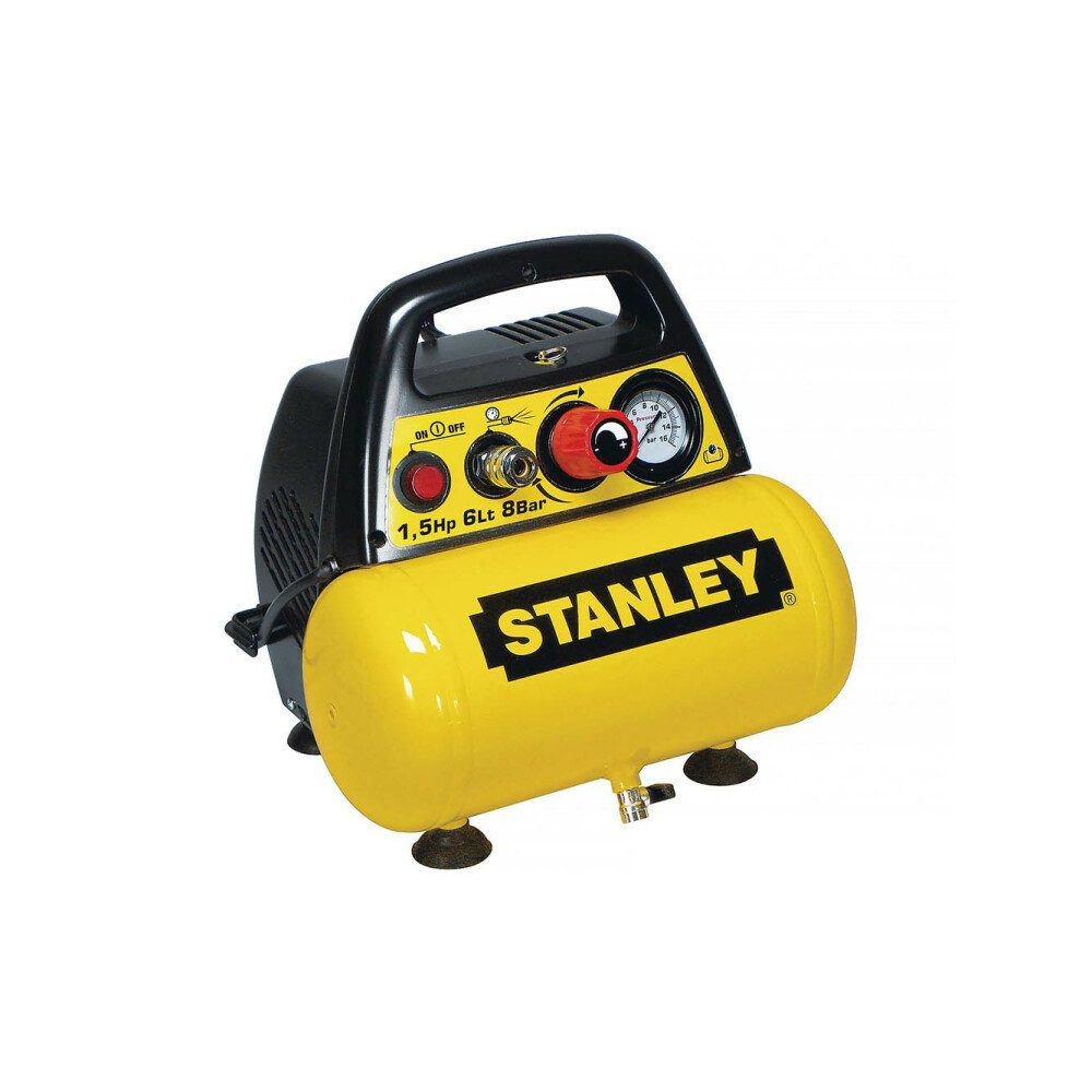 STANLEY Kompressor Stanley Kompressor Ölfrei Horizontal - 6 L / 1.5 hp / 8 bar, 1-tlg.