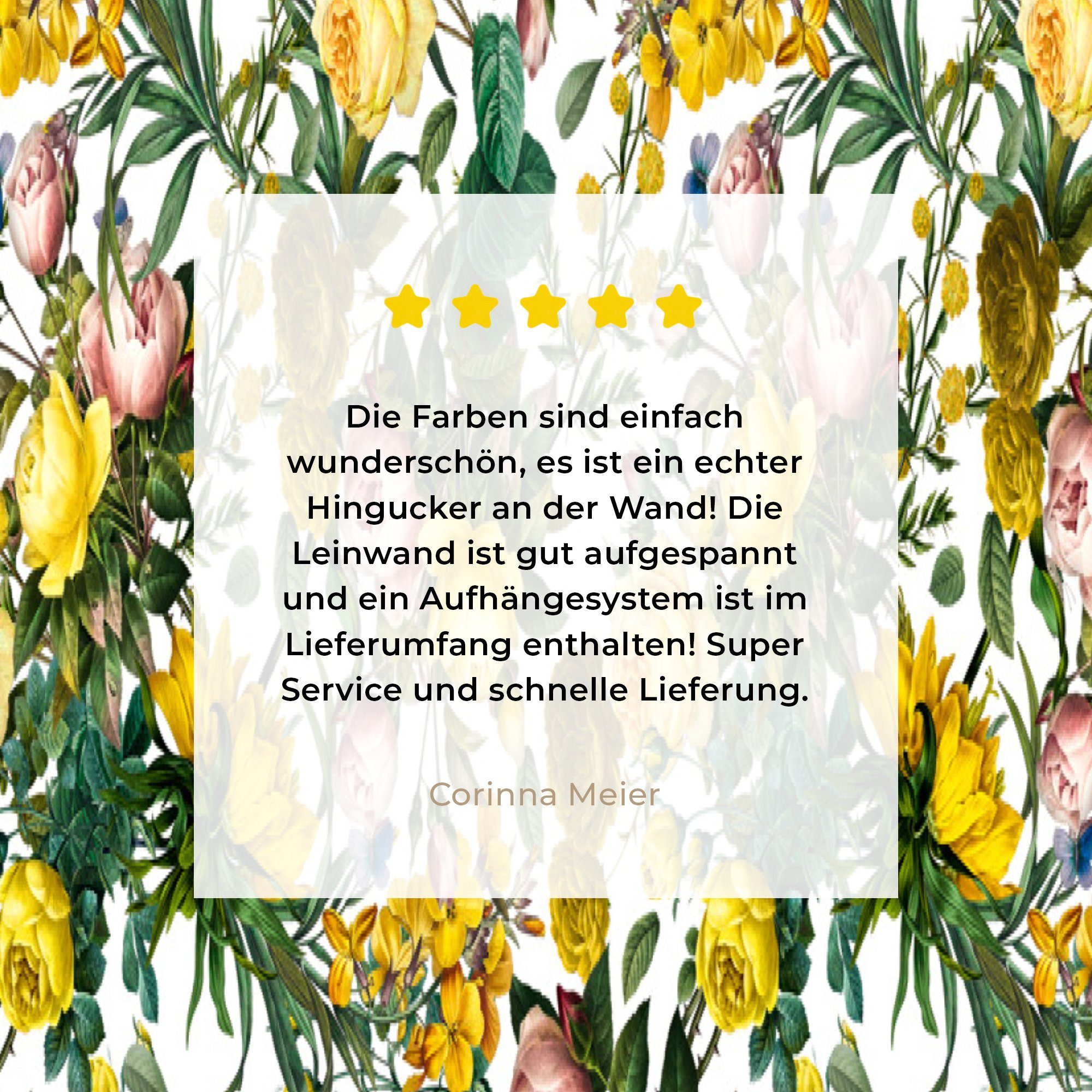 OneMillionCanvasses® Leinwandbild Rosen - fertig - Gelb Gemälde, St), 20x30 Zackenaufhänger, - inkl. (1 Sonnenblume Blumen, cm Leinwandbild bespannt