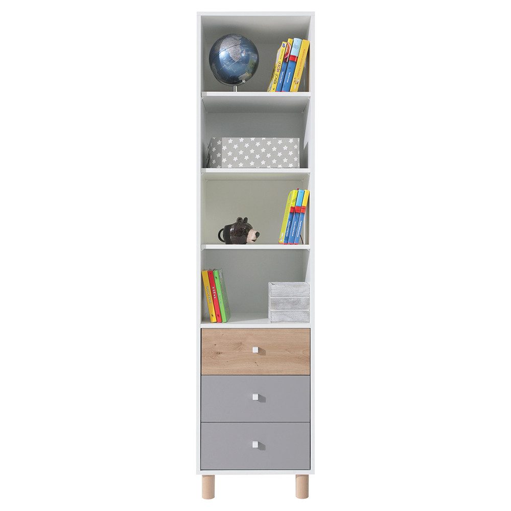 Lomadox Regal FAIRFAX-133, Regalschrank, in weiß günstig online kaufen