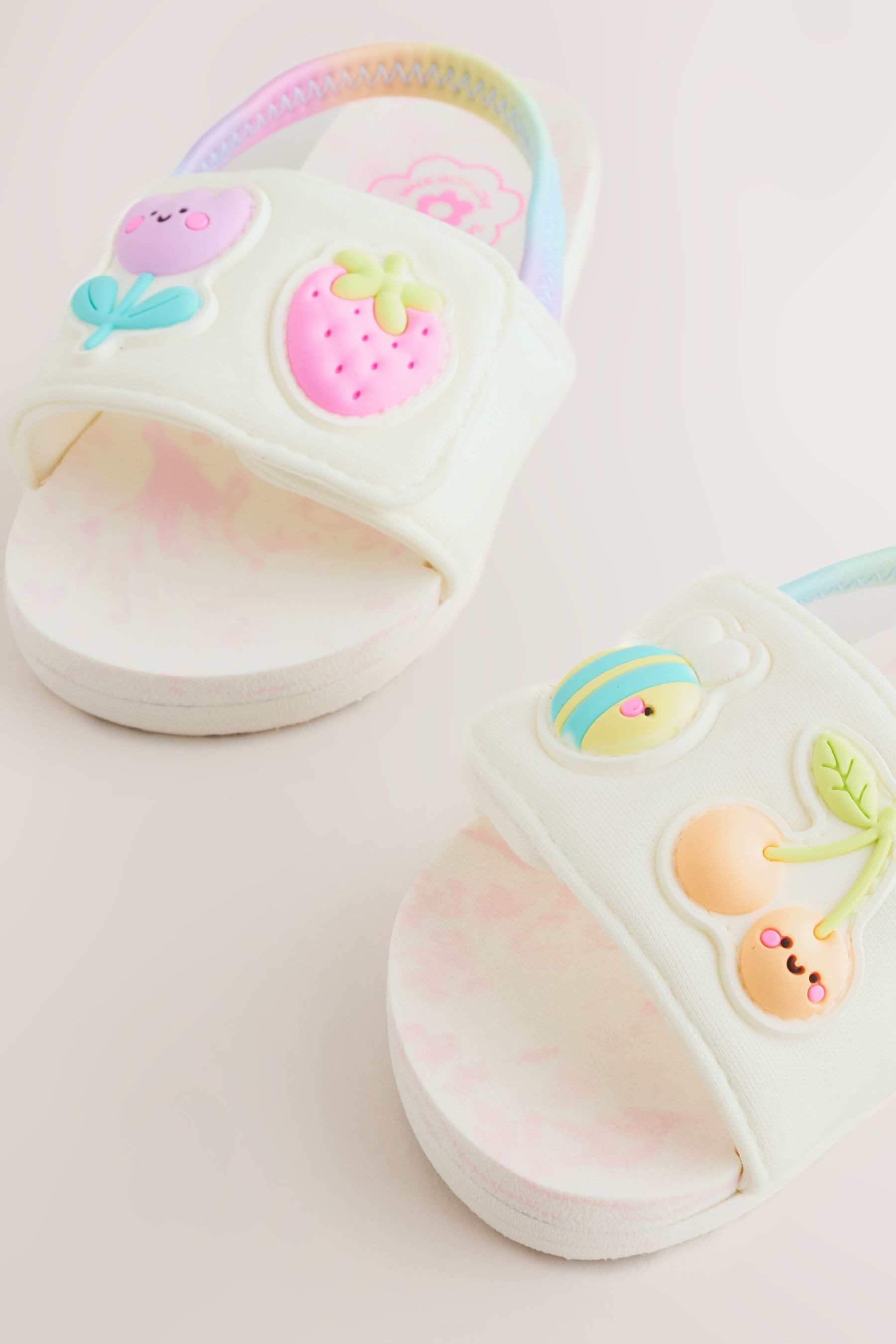 Next Slider Sandale mit elastischem Riemen Badepantolette (1-tlg)