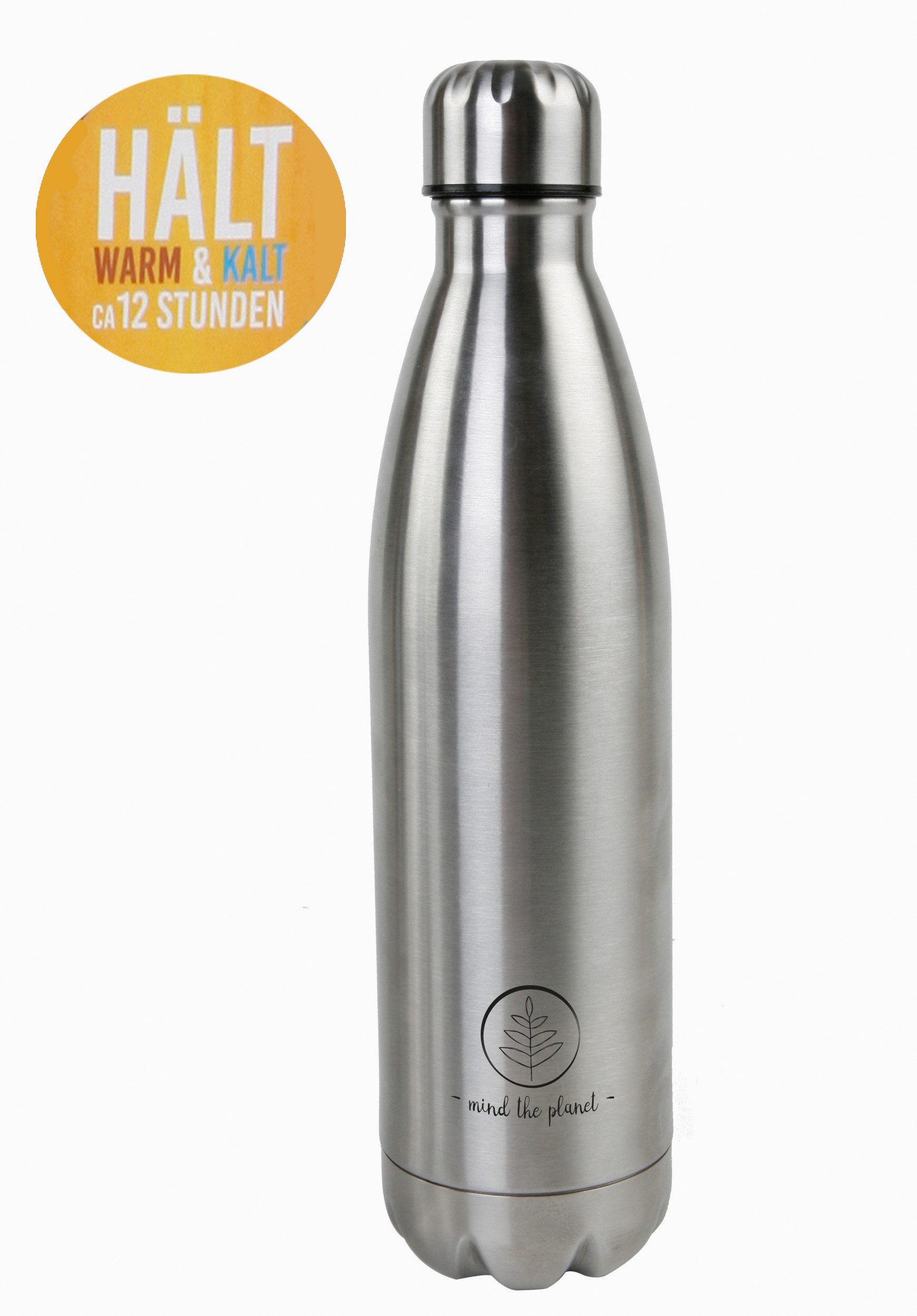 Natura Balance Isolierkanne Thermoskanne ISO Kanne Edelstahl 750ml Flasche Kaffee Tee, (1-St), Edelstahl