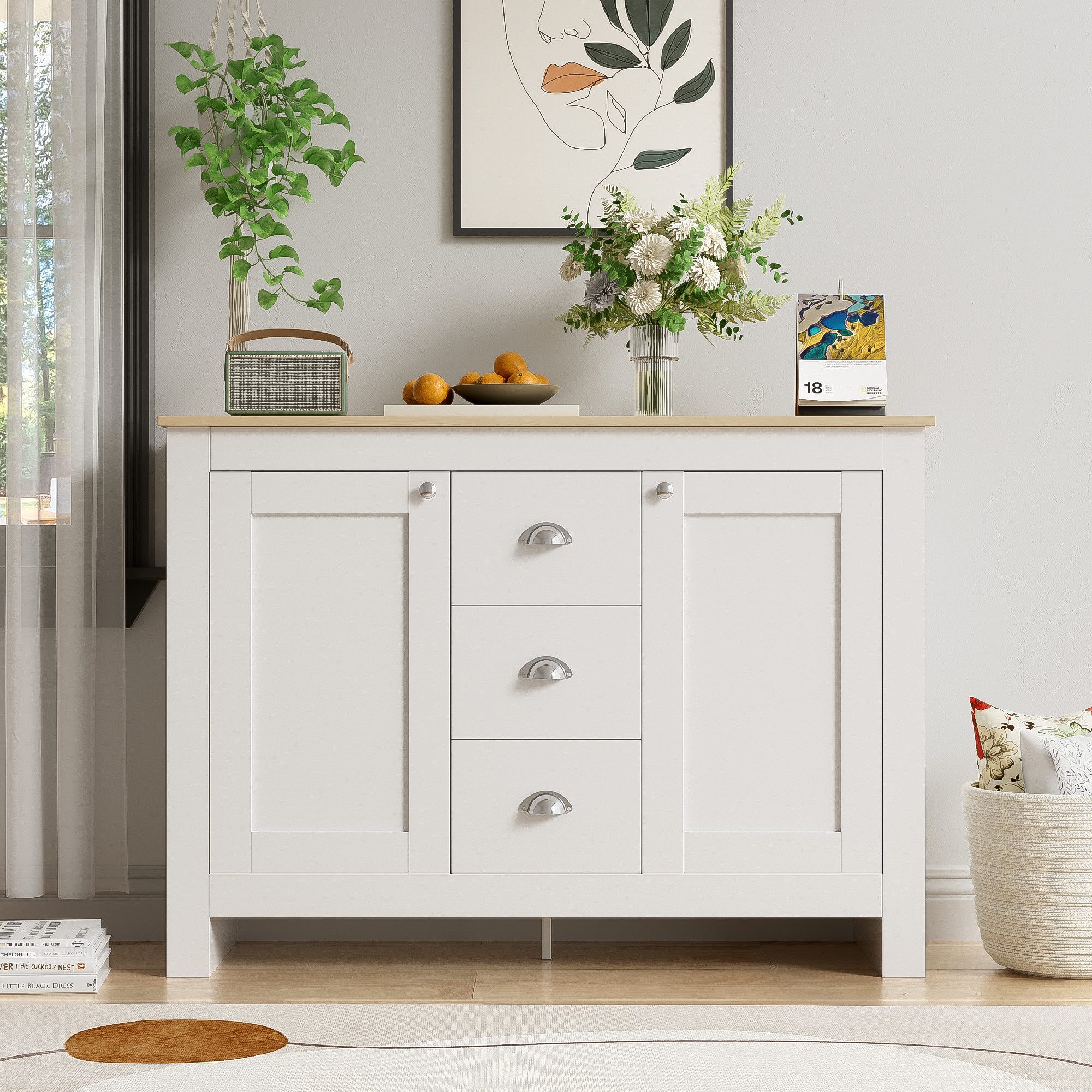HAUSS SPOLE Sideboard mit 2 Türen, günstig online kaufen