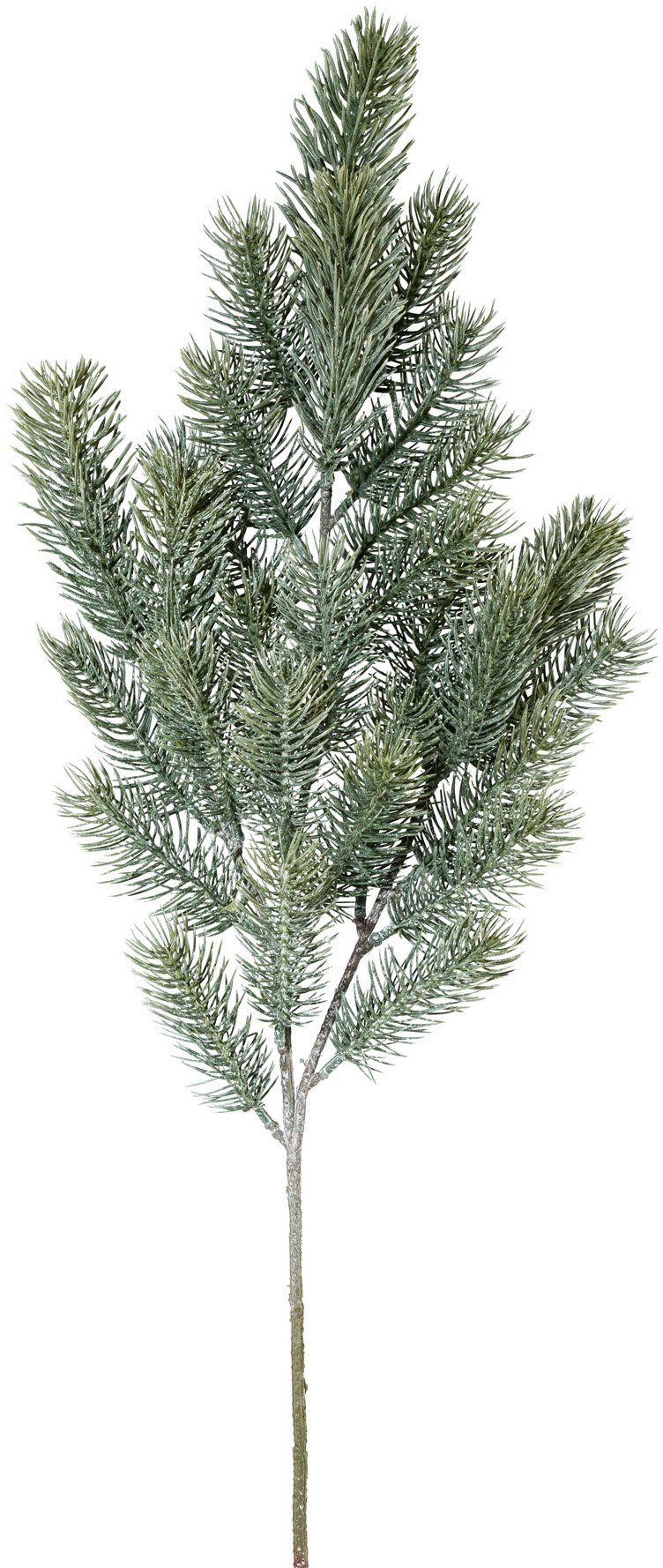 Winterliche Kunstpflanze Weihnachtsdeko Blautanne, Creativ green, Höhe 67 cm, Zweig, 3 Stück im Set – Bild 2 von 3