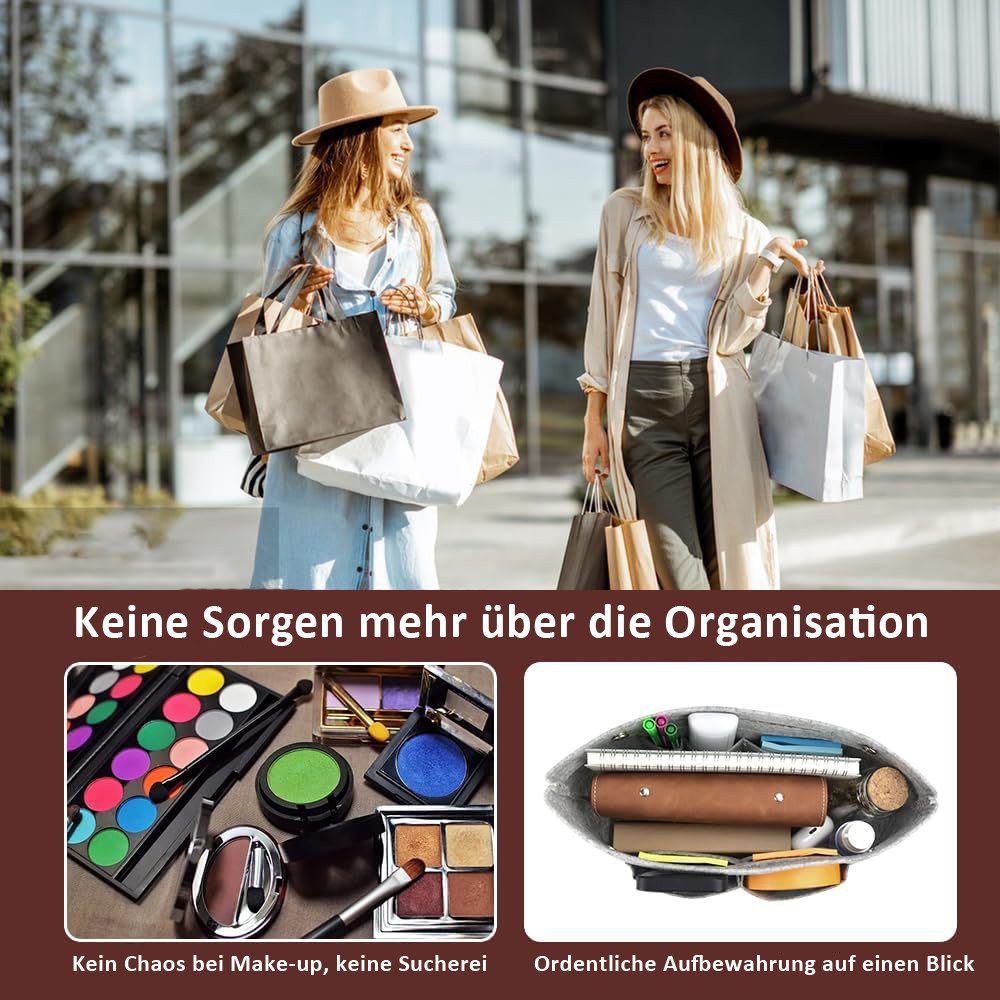 Coonoor Handtasche Handtaschen-Aufbewahrungstasche, Handtaschen-Organizer, Aufbewahrungstasche für Handtaschen mit Fächern – Bild 3 von 5