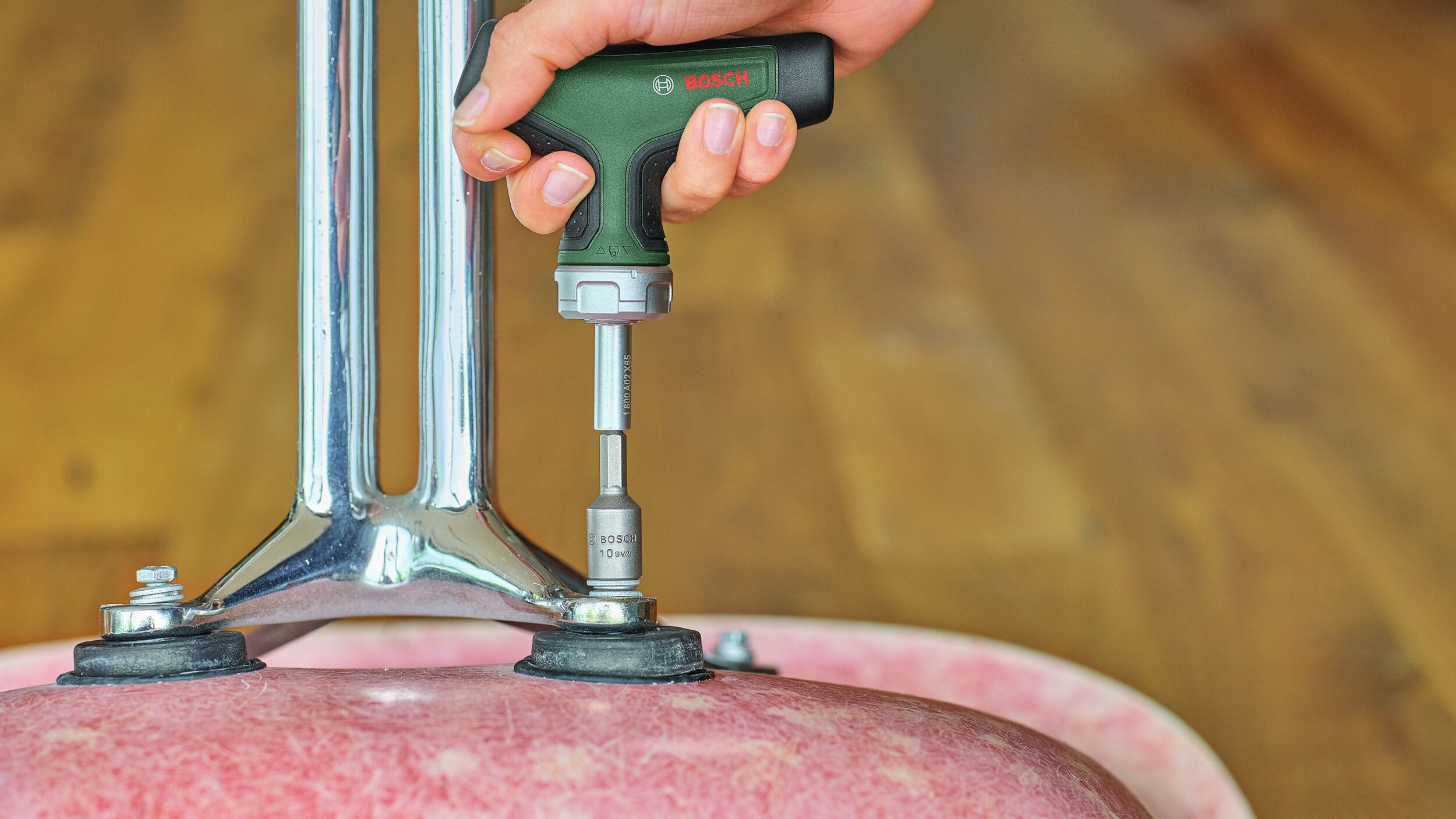 BOSCH Schraubendreher, Handwerkzeug Bit-Ratschenschraubendreher T-Griff