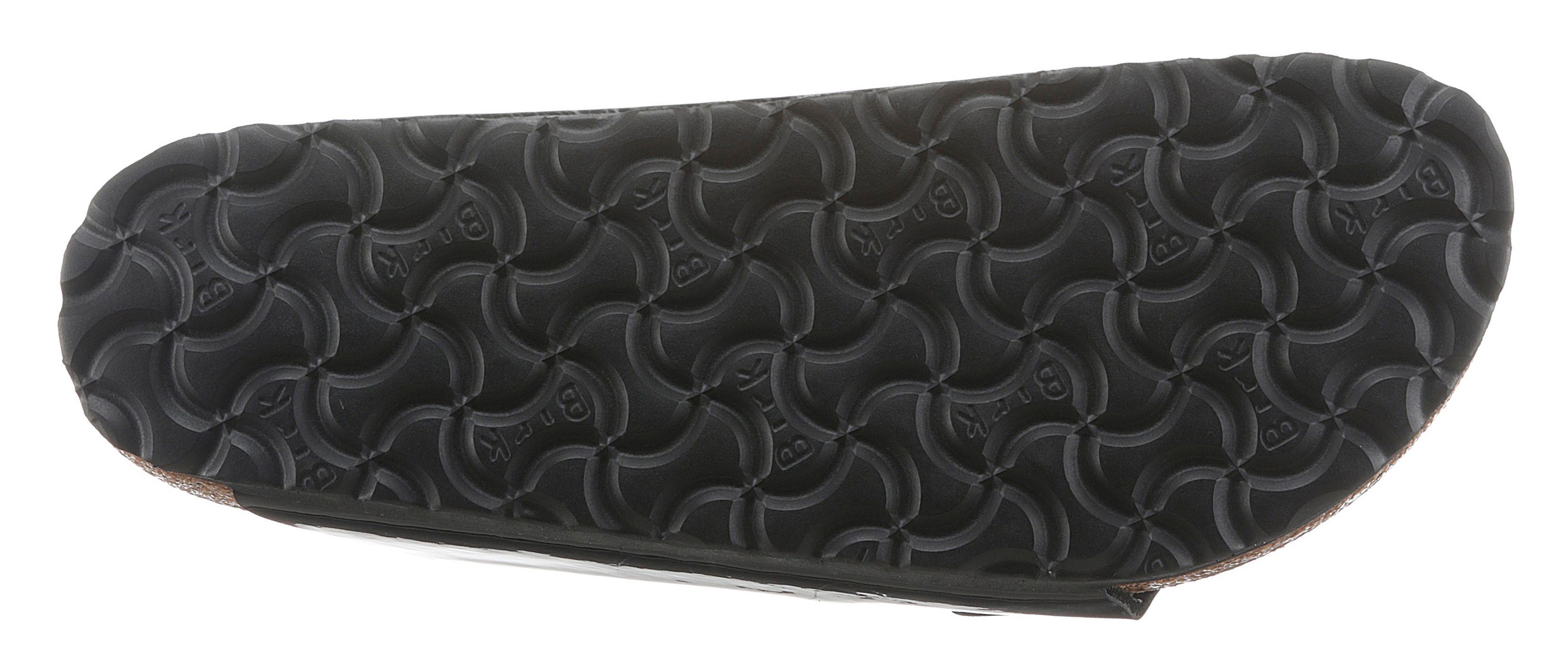 Birkenstock ARIZONA Patent Pantolette in glänzender Lack-Optik, Schuhweite: schmal