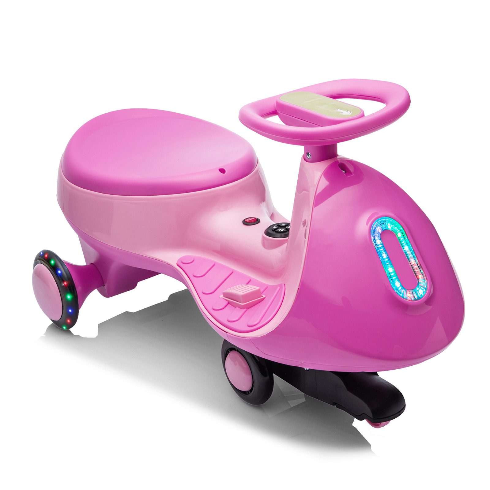 LALAHO Elektro-Kinderauto Elektro-Kinderauto, 12V Musik Bluetooth Lautstarke Licht/ Beleuchtung