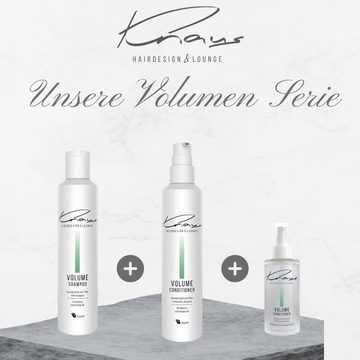 Knaus Hairdesign Haarpflege-Spray Knaus Hairdesign VOLUME Volumen Leave-in Spray, für feines Haar, Vegan