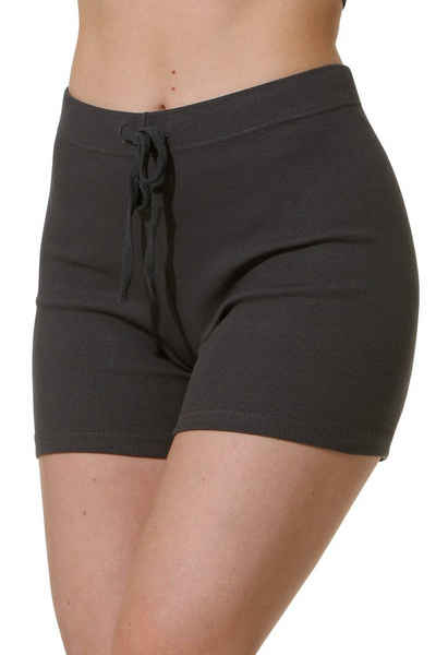 Yenita® Shorts aus Rippjersey