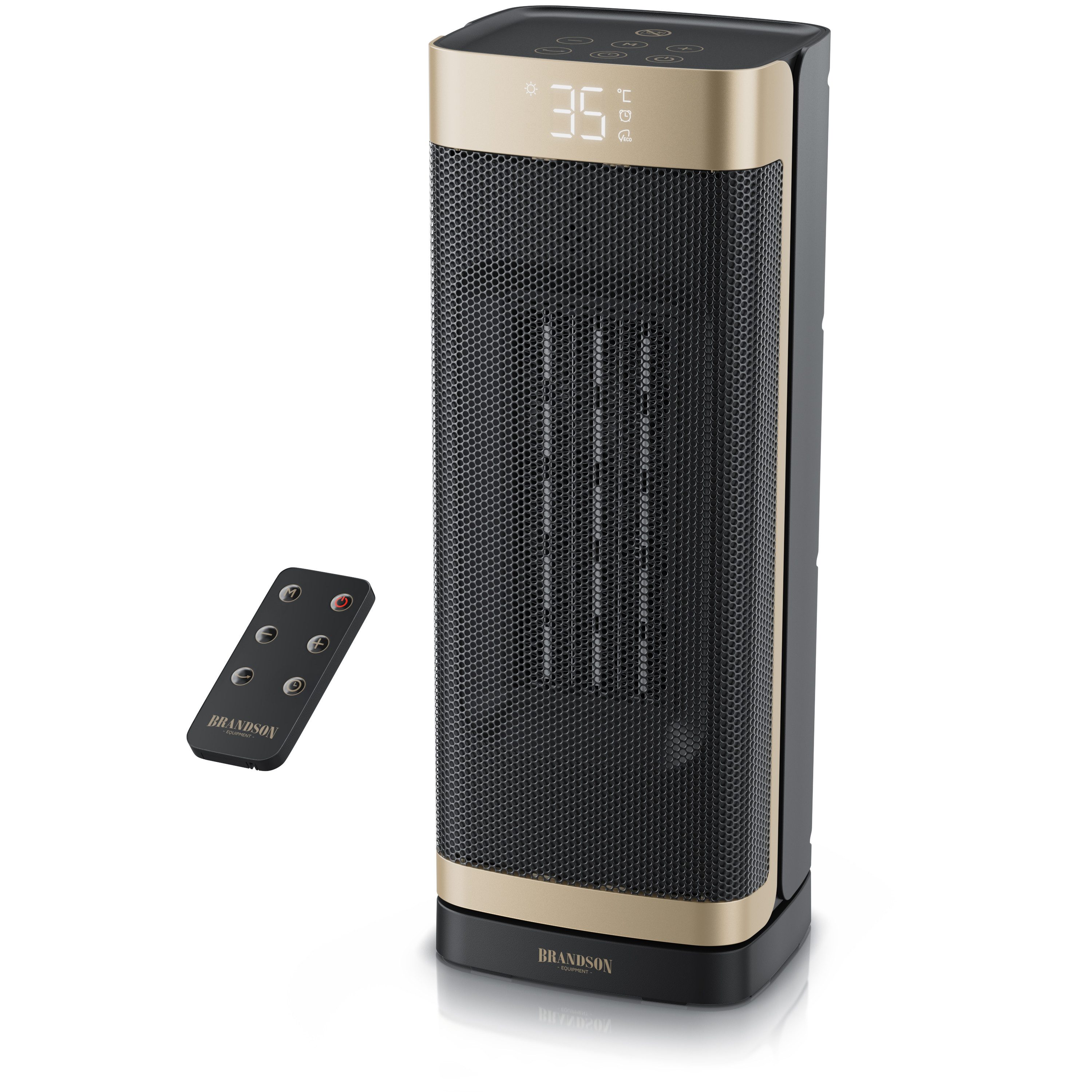 Brandson Heizlüfter Keramik, 2000 W, Heizgerät, Timer, Oszillation 70 Grad, günstig online kaufen