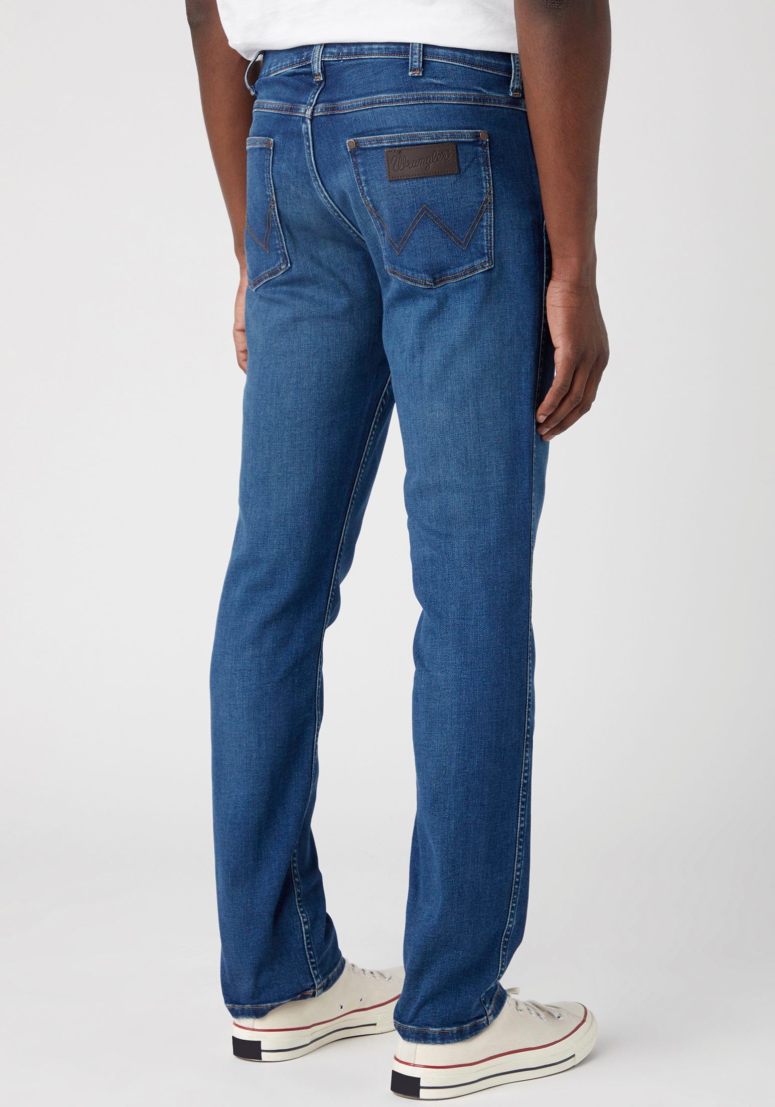 Wrangler Stretch-Jeans Greensboro Regular Straight fit günstig online kaufen