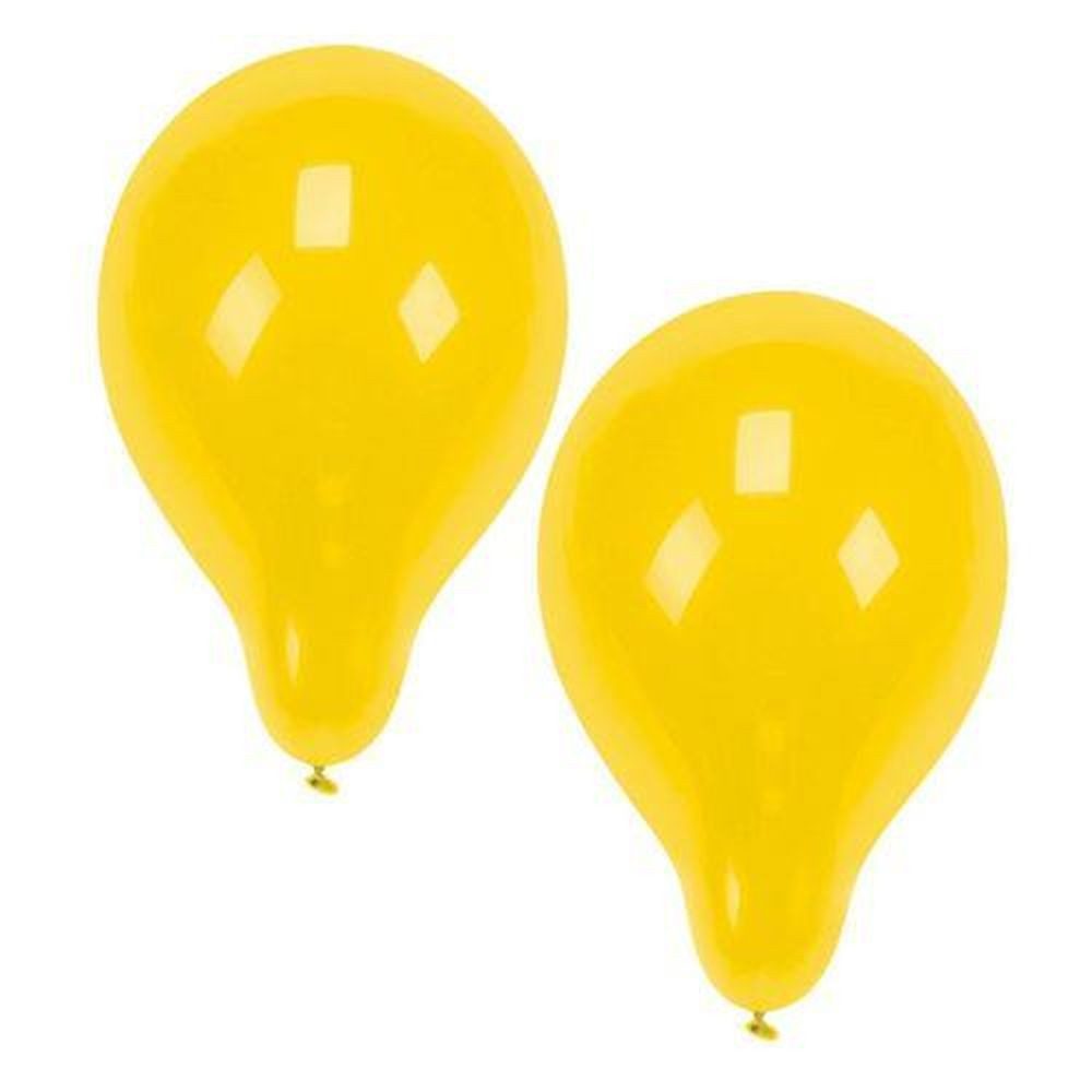 PAPSTAR Luftballon 10 Luftballons Ø 25 cm gelb