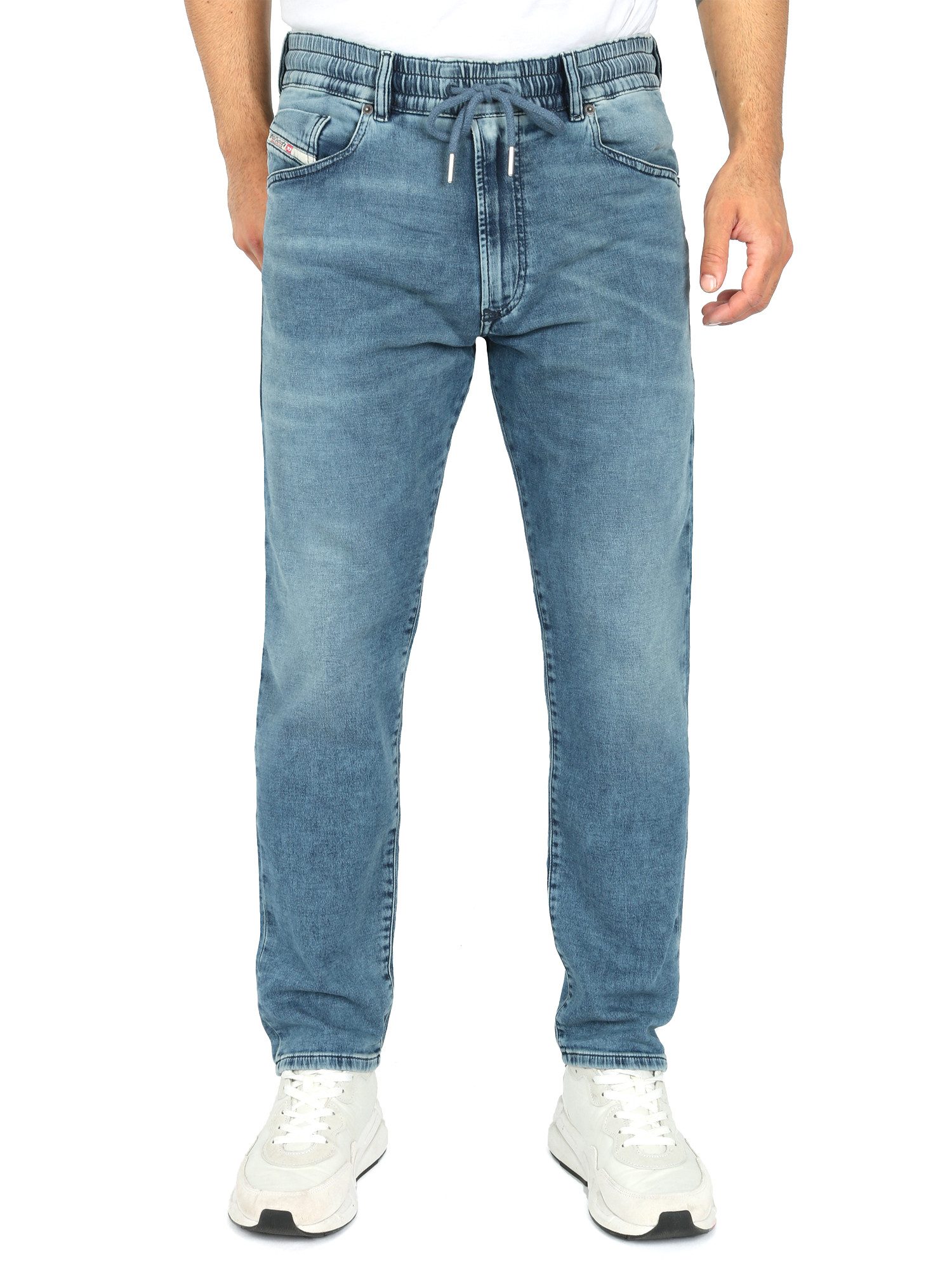 Diesel Tapered-fit-Jeans Regular Fit Supersoft JoggJeans® - D-KROOLEY 068FJ günstig online kaufen