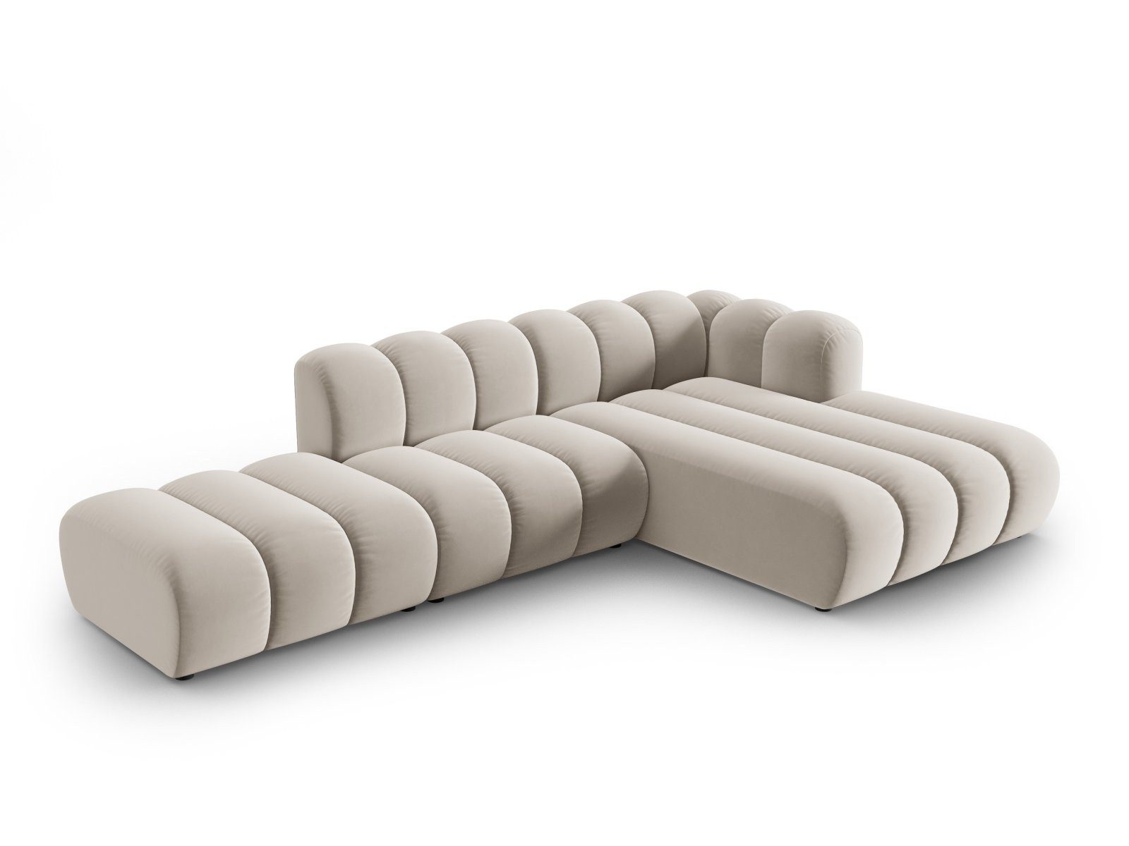 Micadoni Ecksofa Lupine, modular offen 5-Sitzer günstig online kaufen